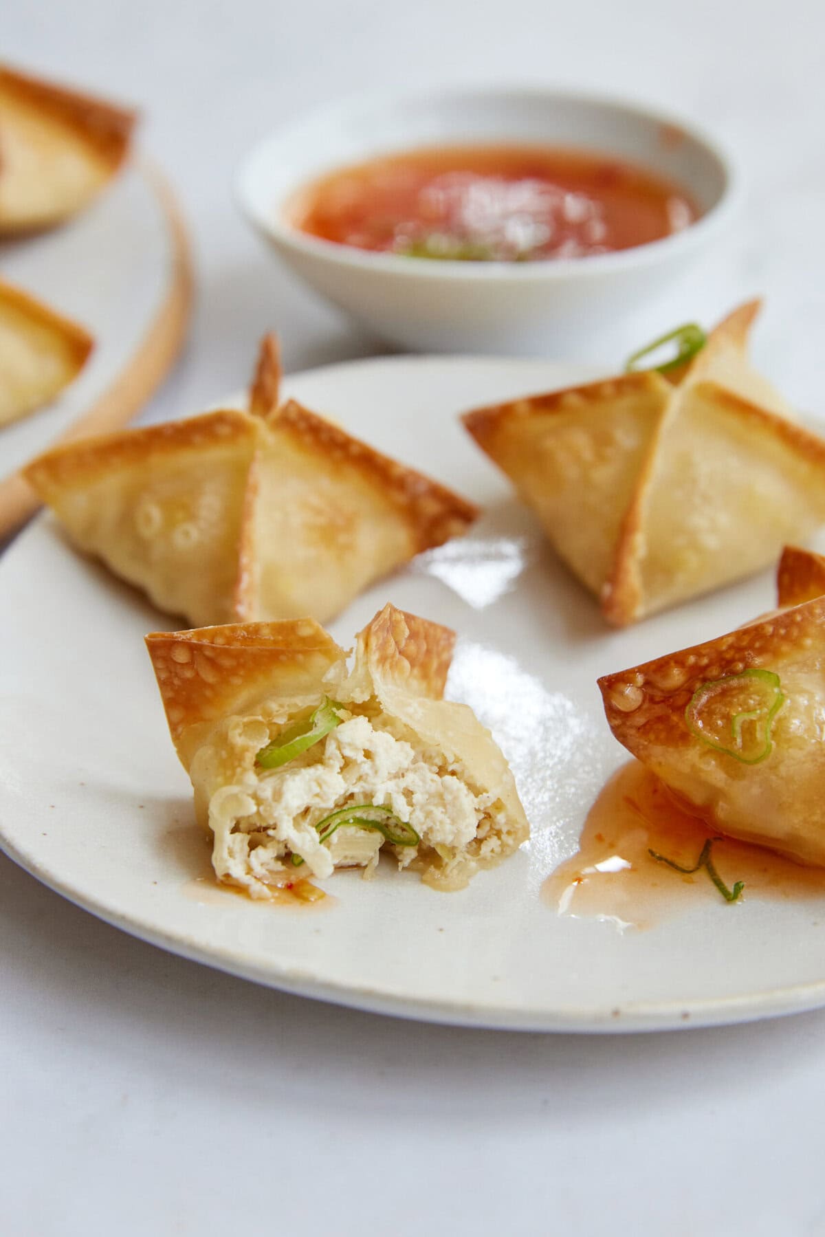 Air Fryer Crab Rangoon - foodfaithfitness
