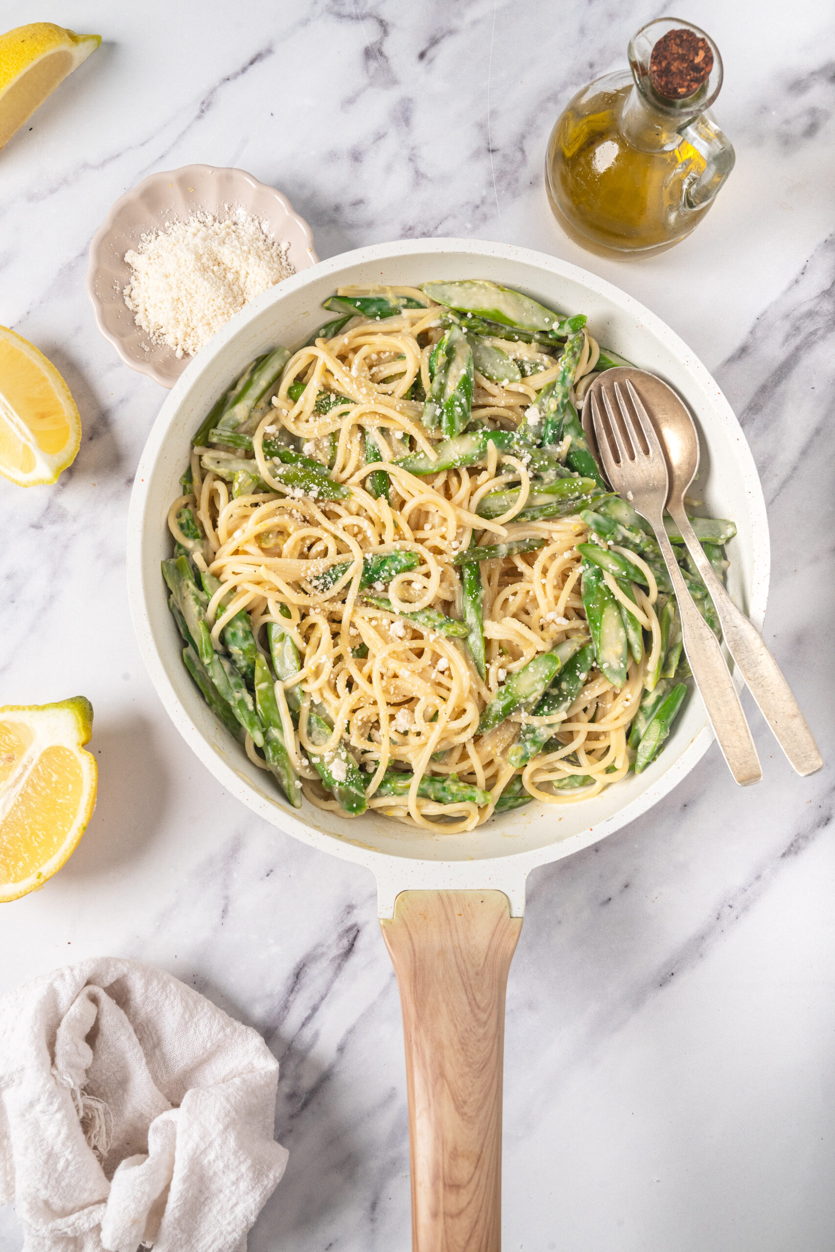 Asparagus Pasta - foodfaithfitness