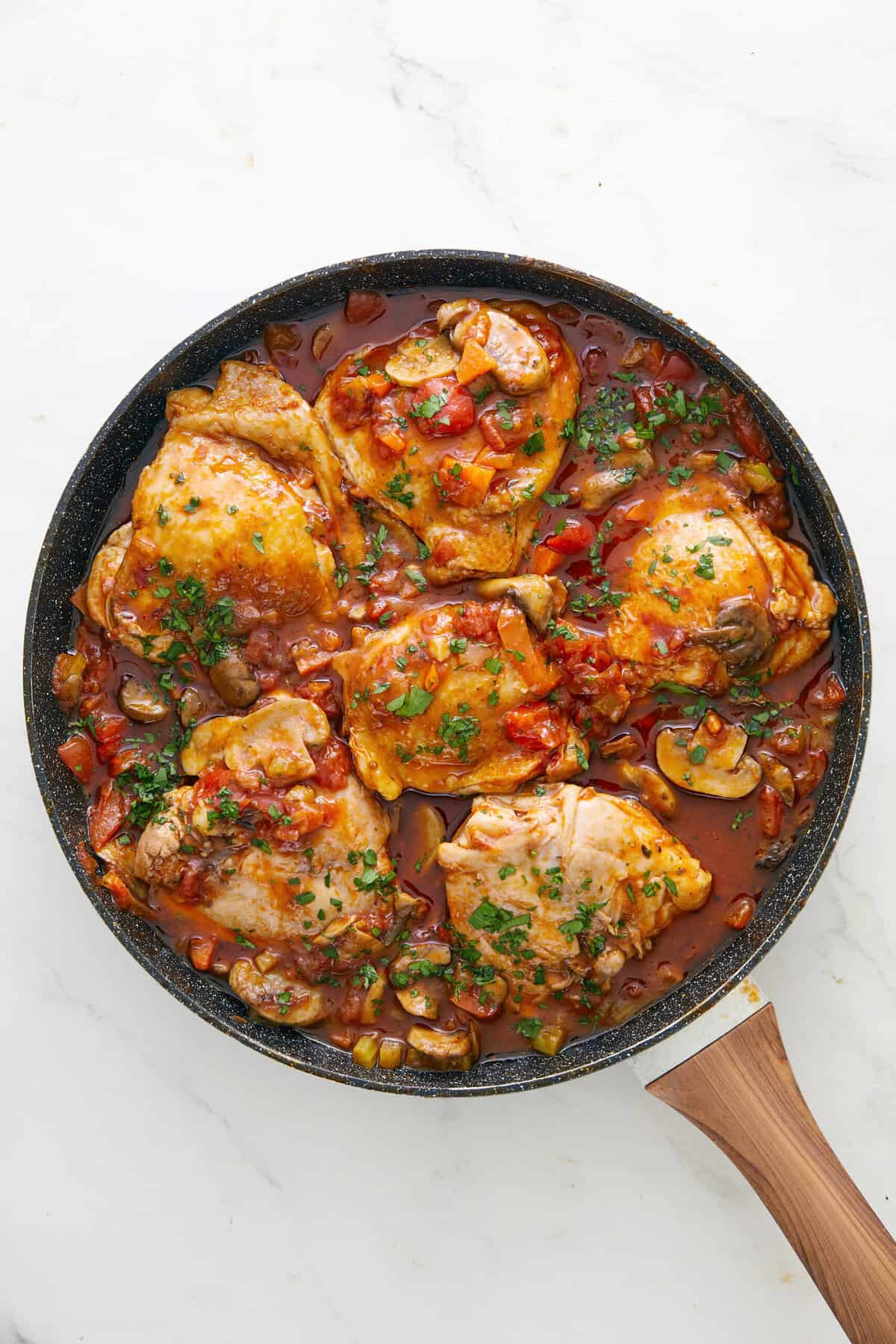 Chicken Cacciatore - foodfaithfitness