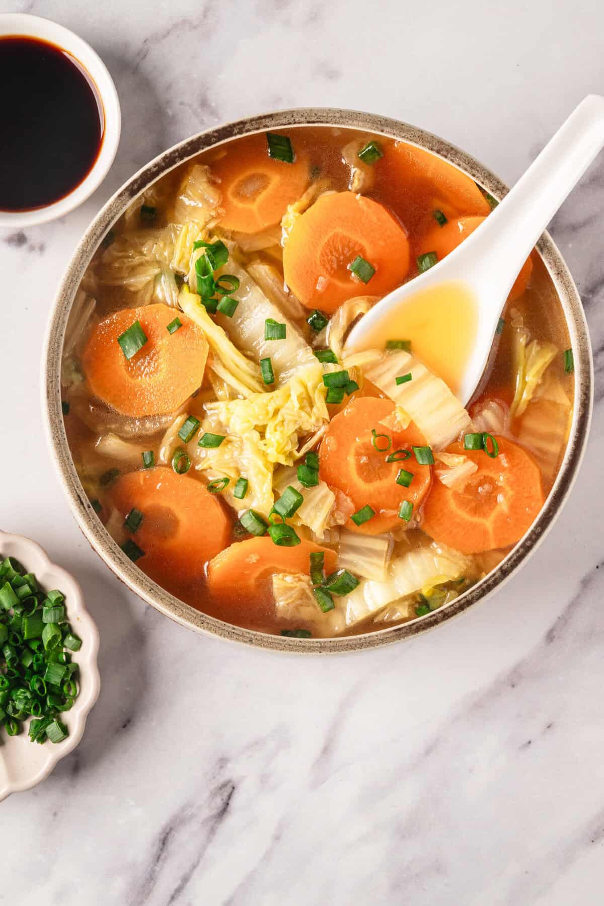 Chinese Cabbage Soup - foodfaithfitness