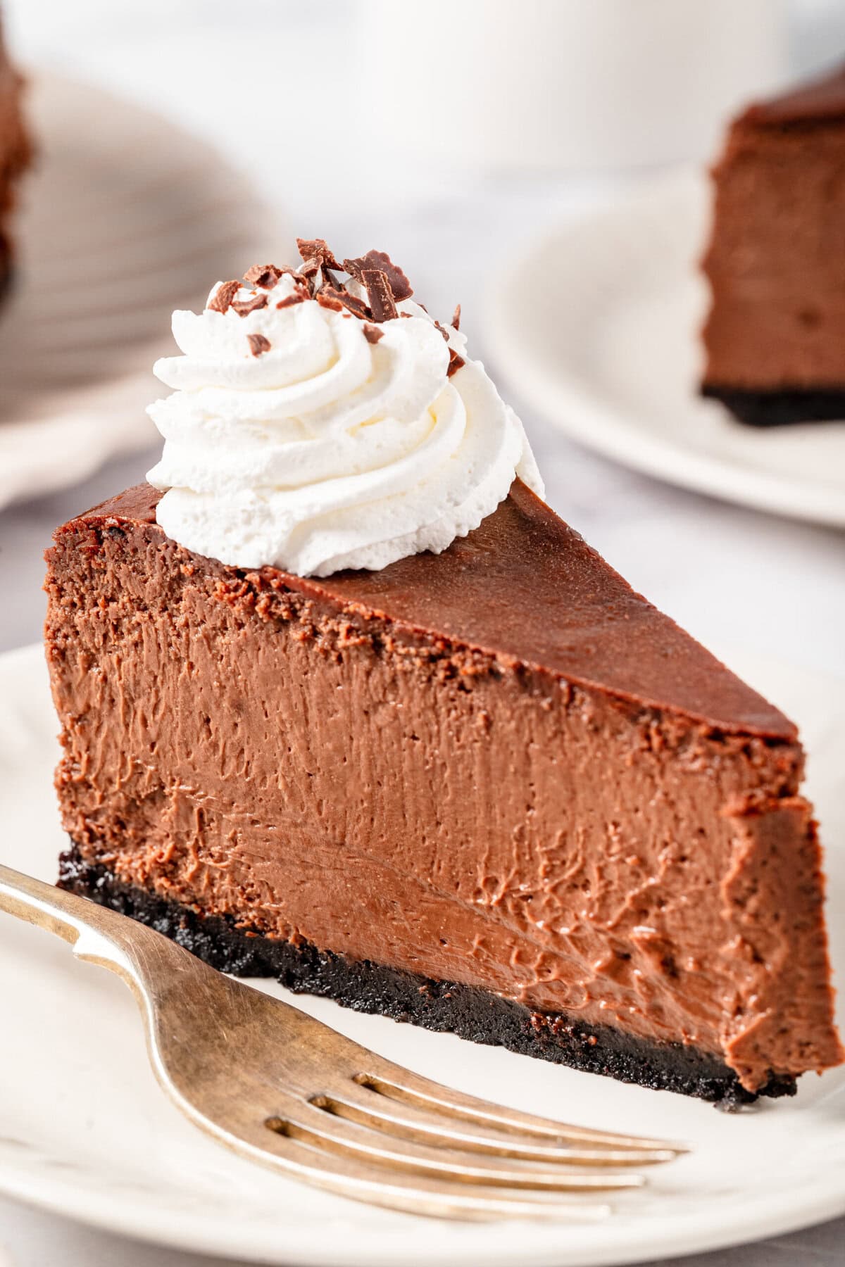 Chocolate Cheesecake Recipe - foodfaithfitness