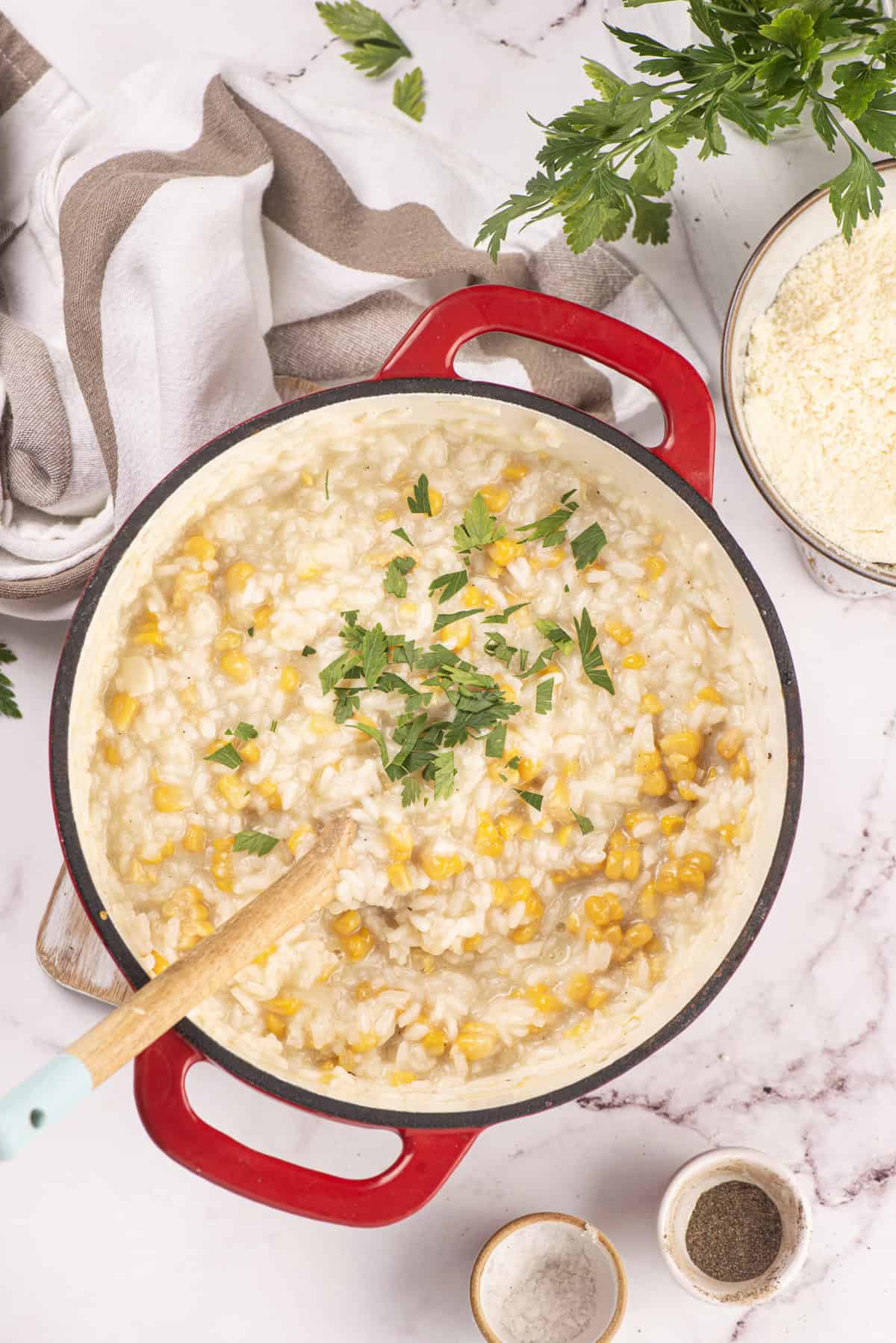 Corn Risotto - foodfaithfitness