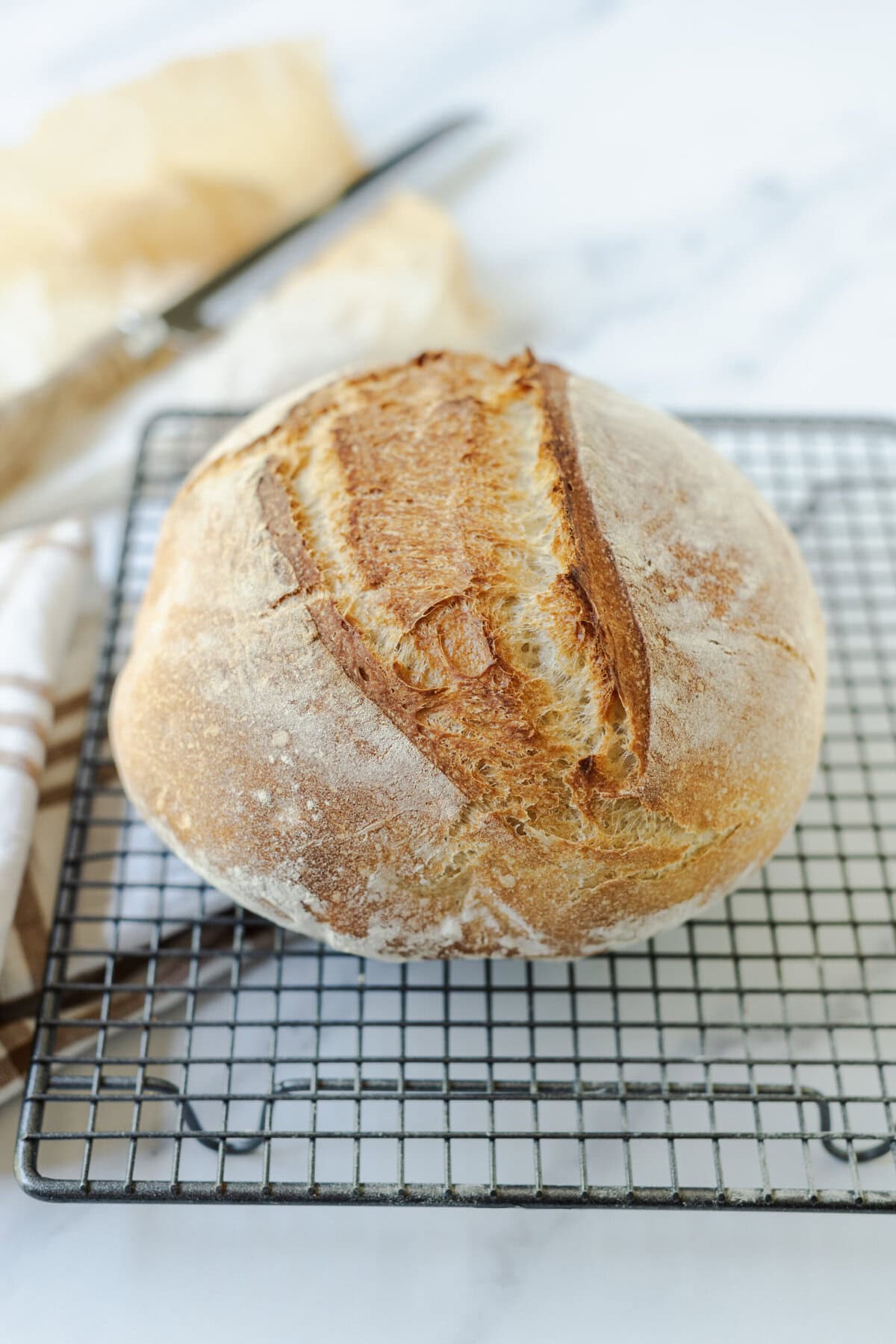 Dutch Oven Bread - foodfaithfitness