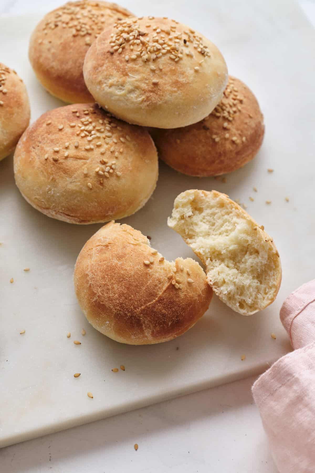 Homemade Slider Buns - foodfaithfitness