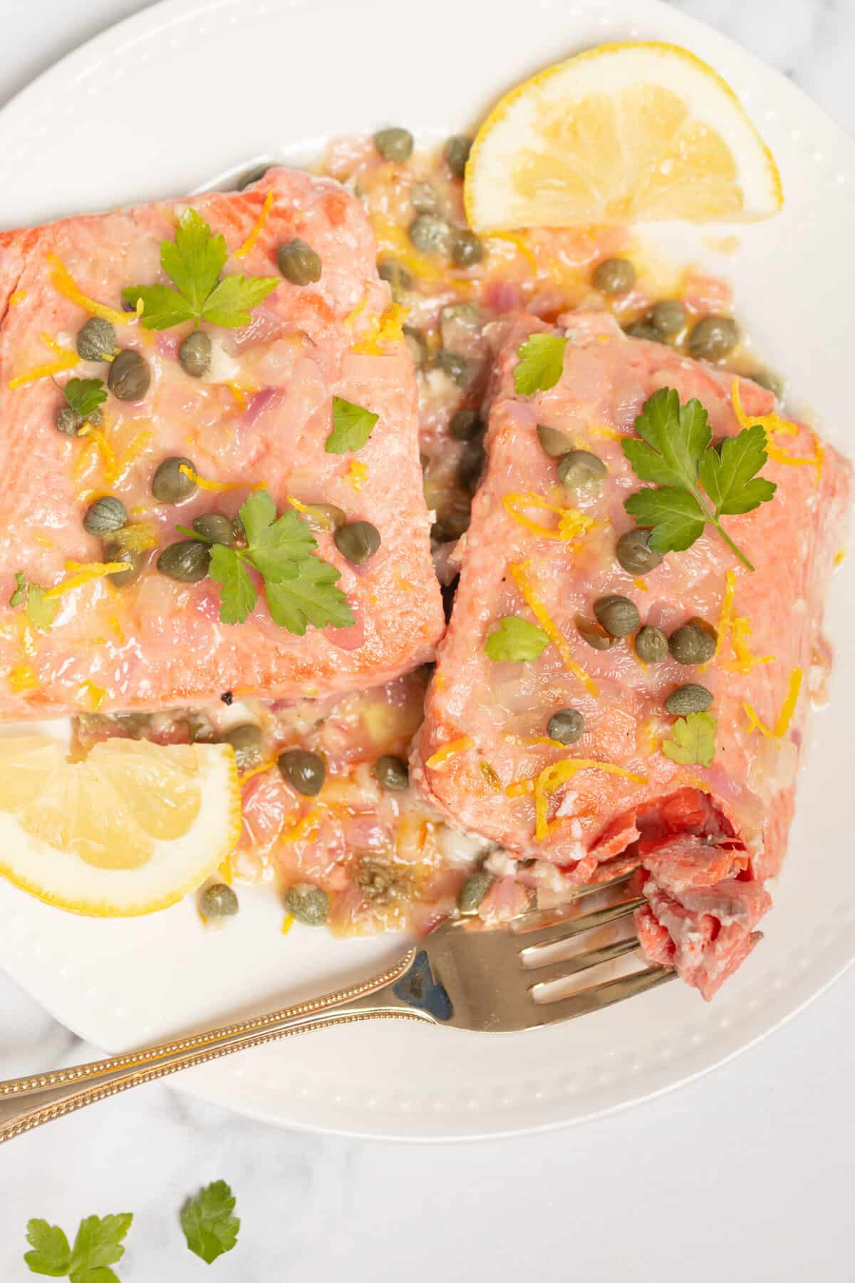 Salmon Meuniere - foodfaithfitness