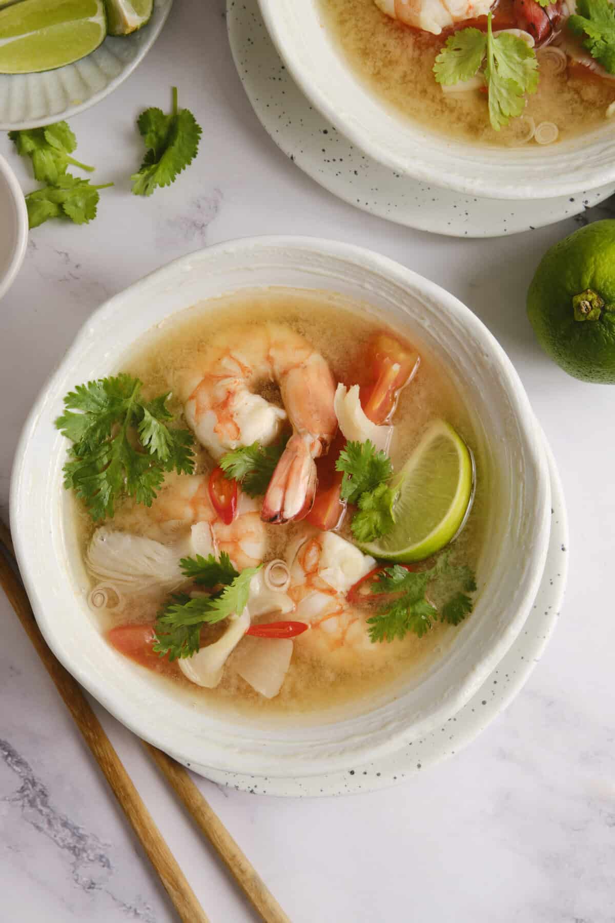 Tom Yum Soup - foodfaithfitness