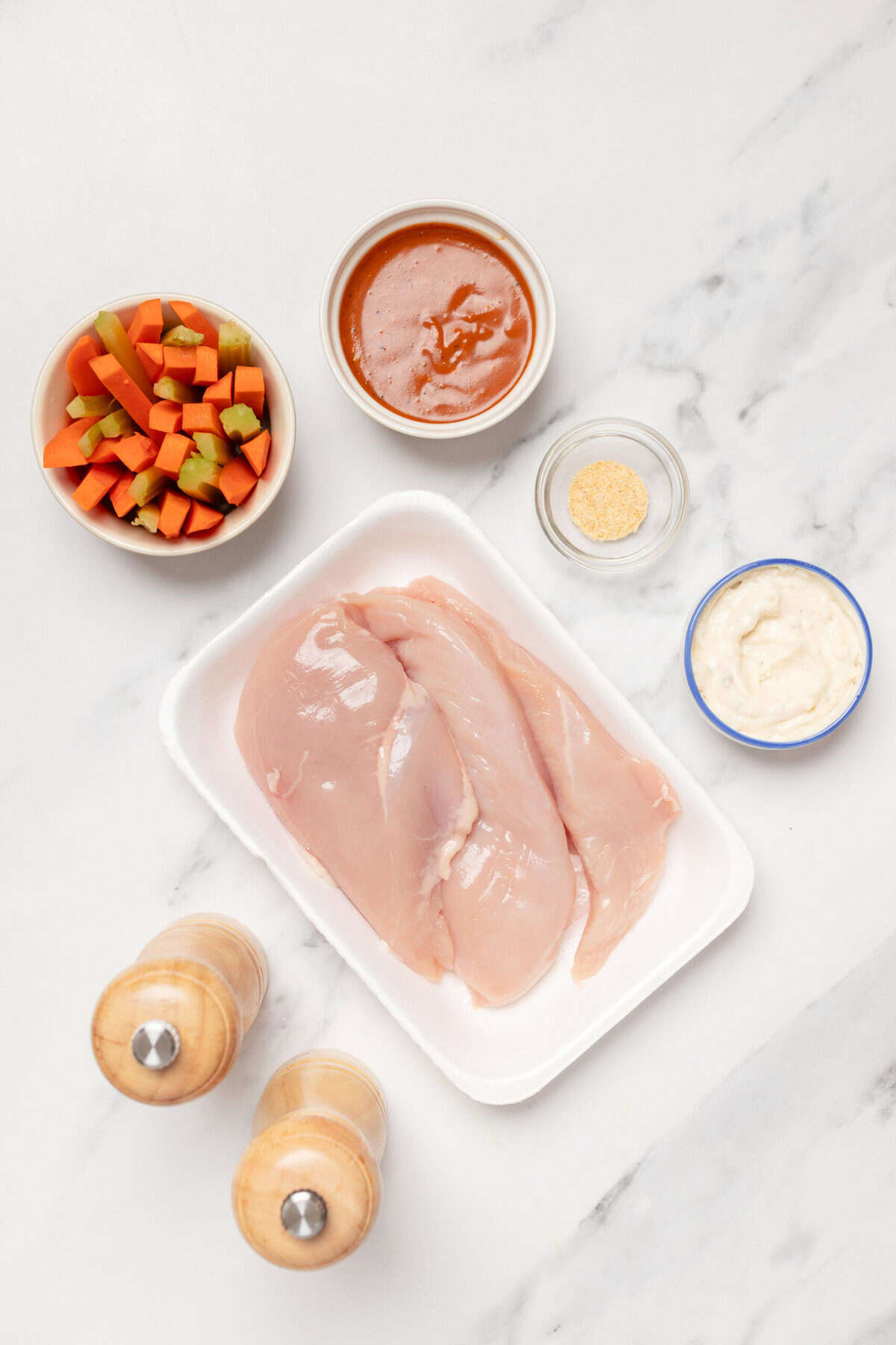 Air Frityer Buffalo Chicken - Foodfaithfittness