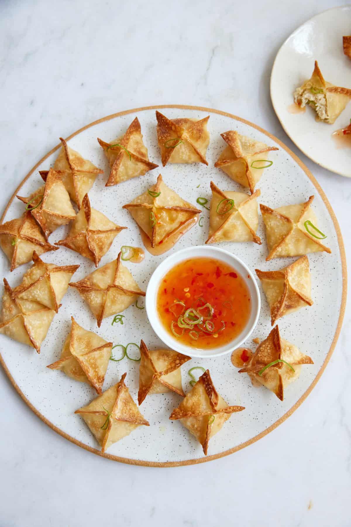 Air Fryer Crab Rangoon - foodfaithfitness