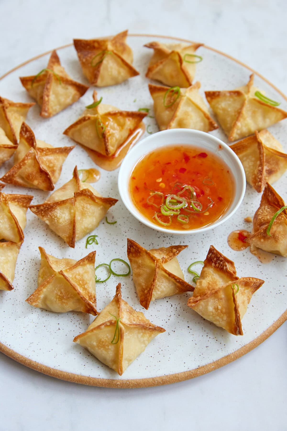 Air Fryer Crab Rangoon - foodfaithfitness