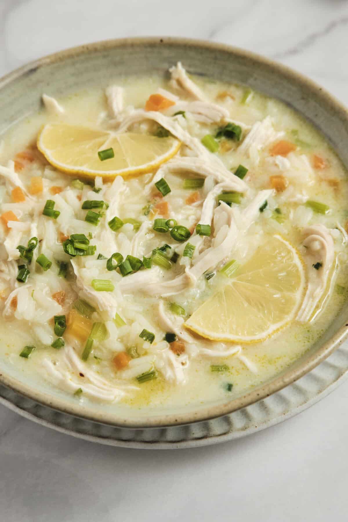 Avgolemono Soup - Foodfaithfittness
