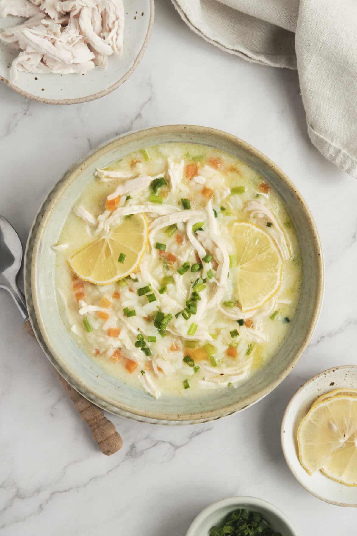 Avgolemono Soup - Foodfaithfittness