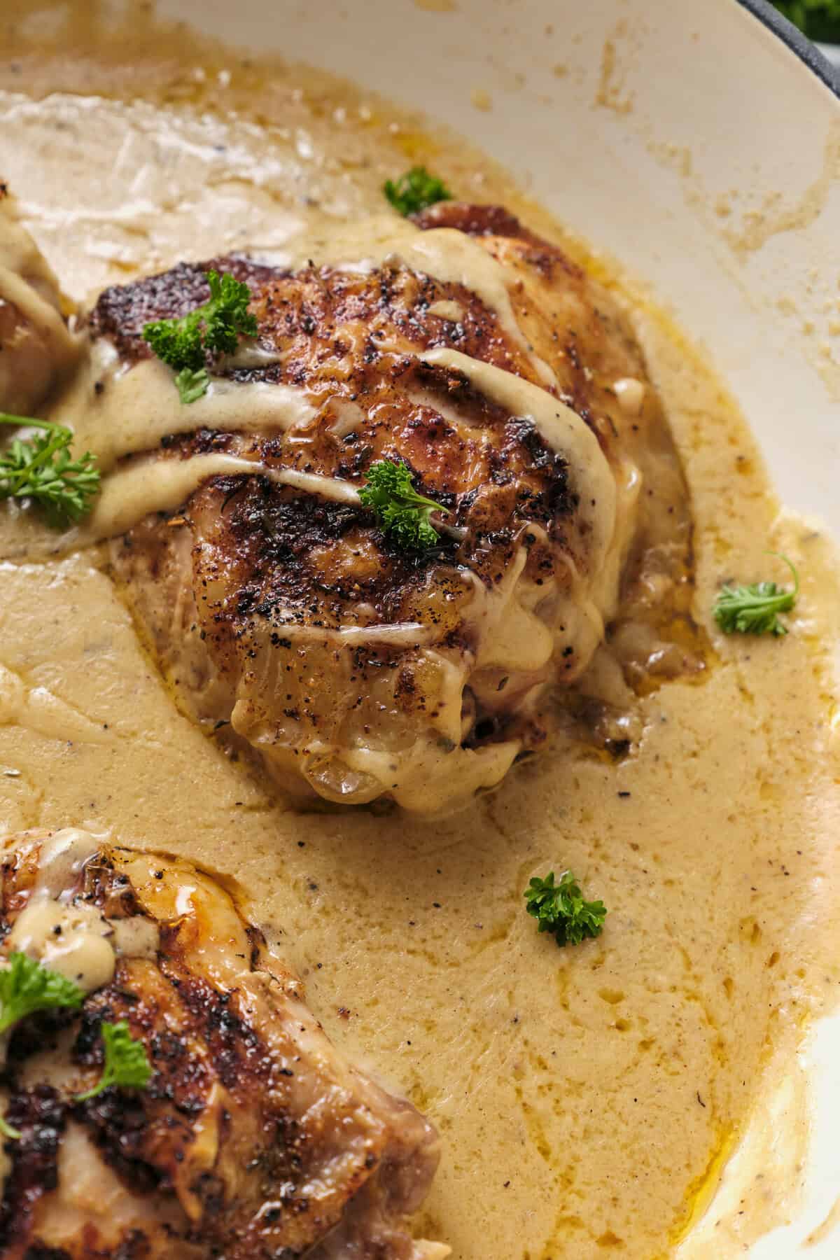Baked Chicken With Gravy - foodfaithfitness