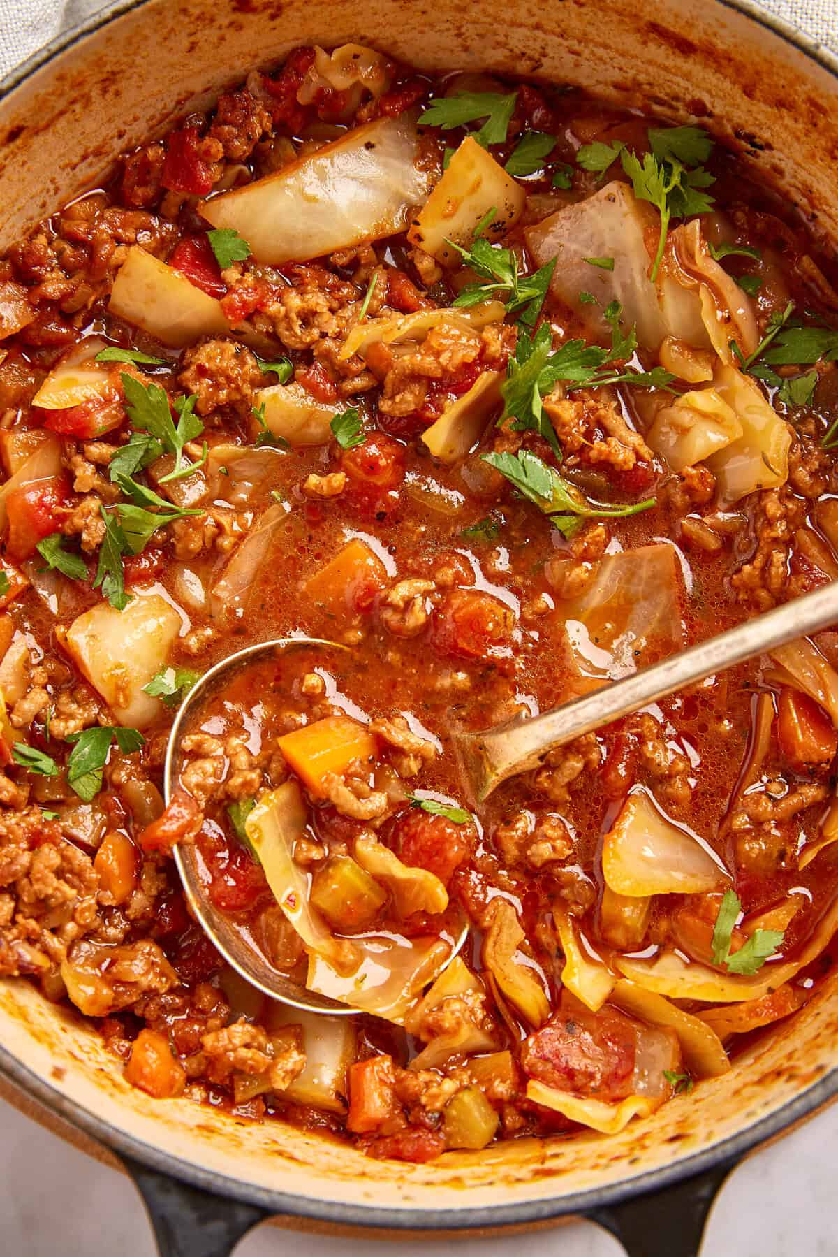 Beef Cabbage Soup - foodfaithfitness