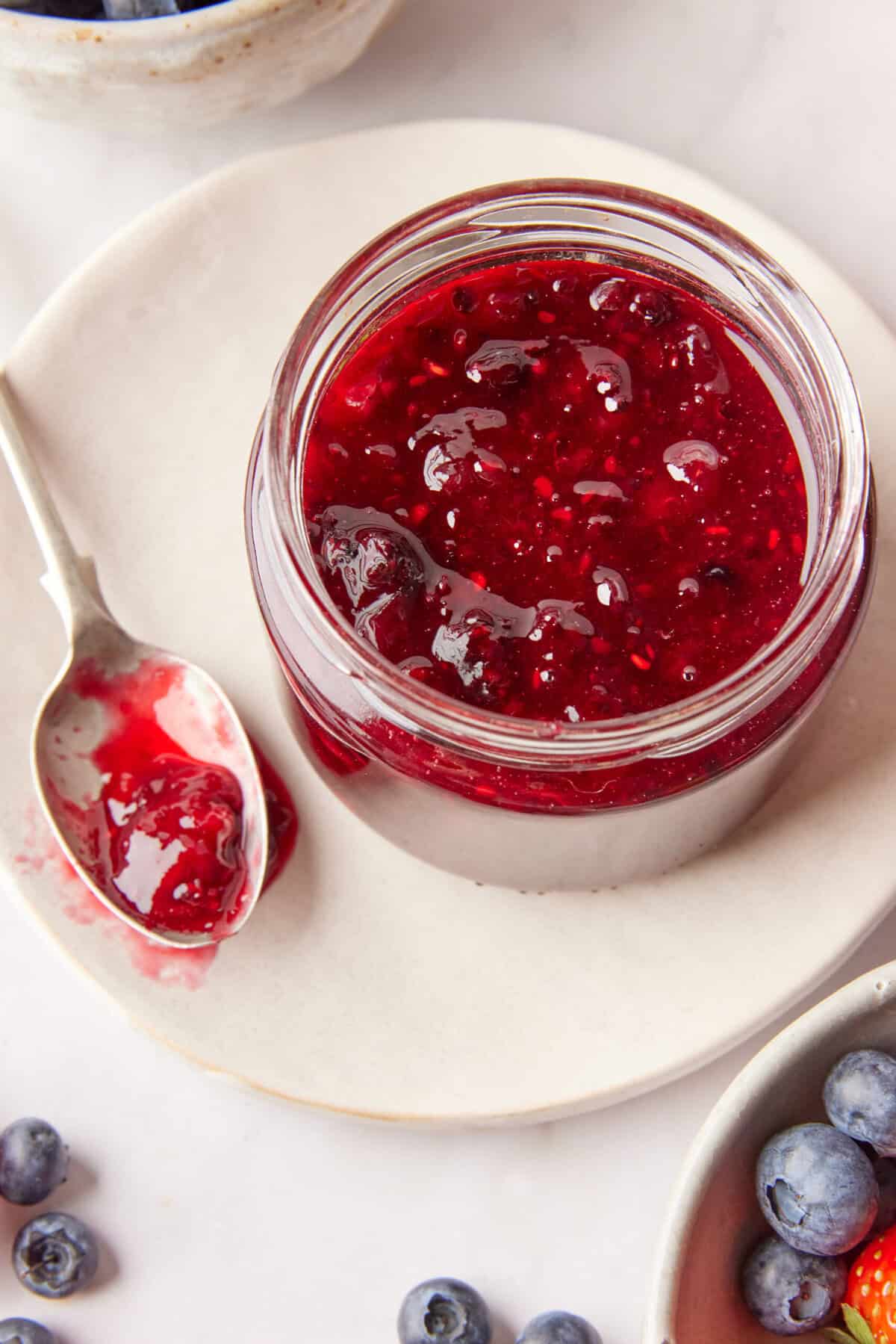 Berry Compote - foodfaithfitness