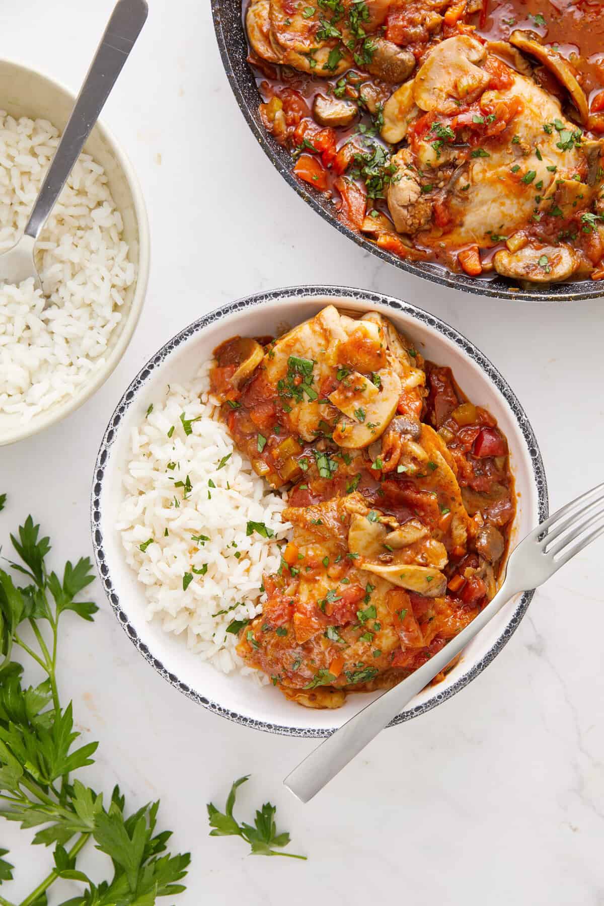 Chicken Cacciatore - foodfaithfitness
