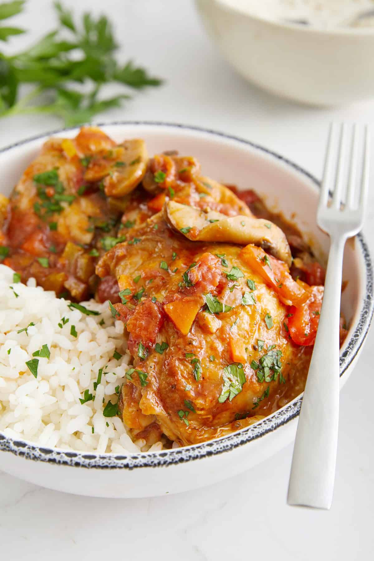 Chicken Cacciatore - foodfaithfitness
