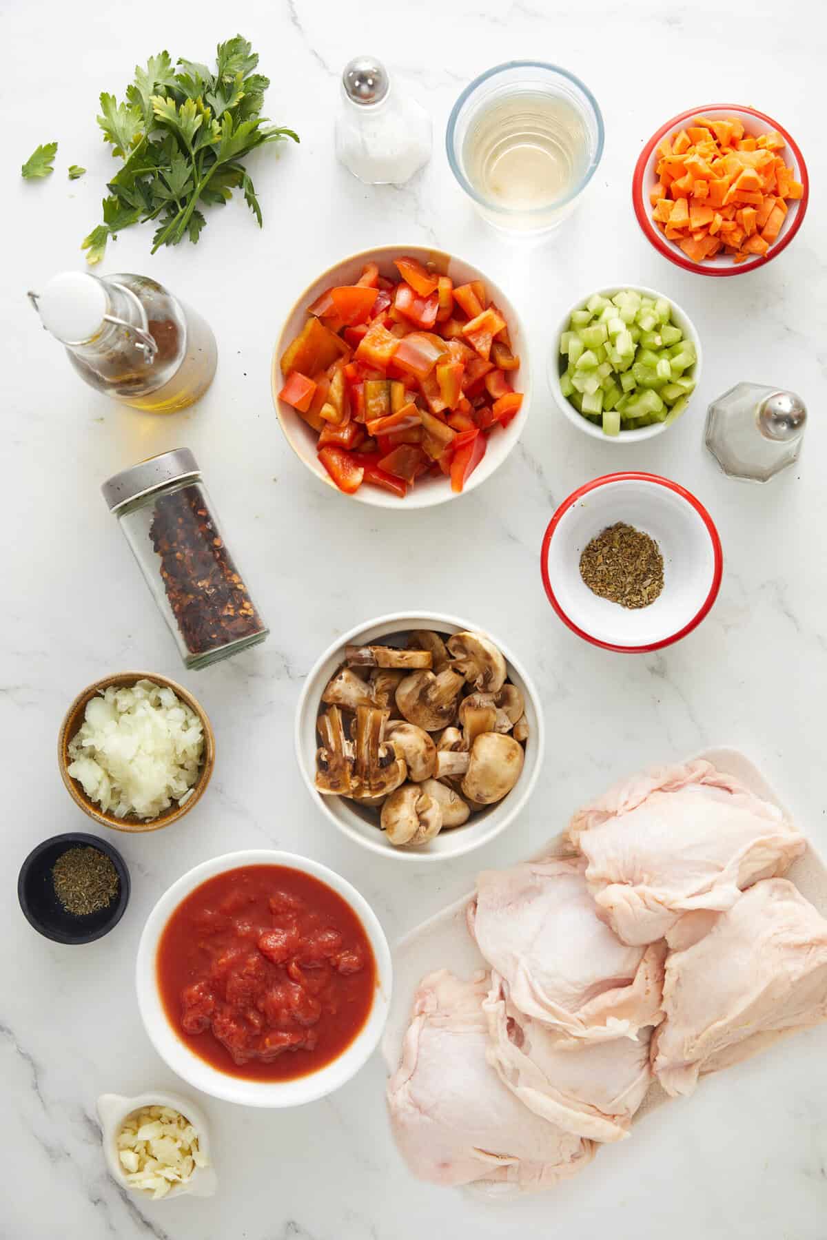 Chicken Cacciatore - foodfaithfitness