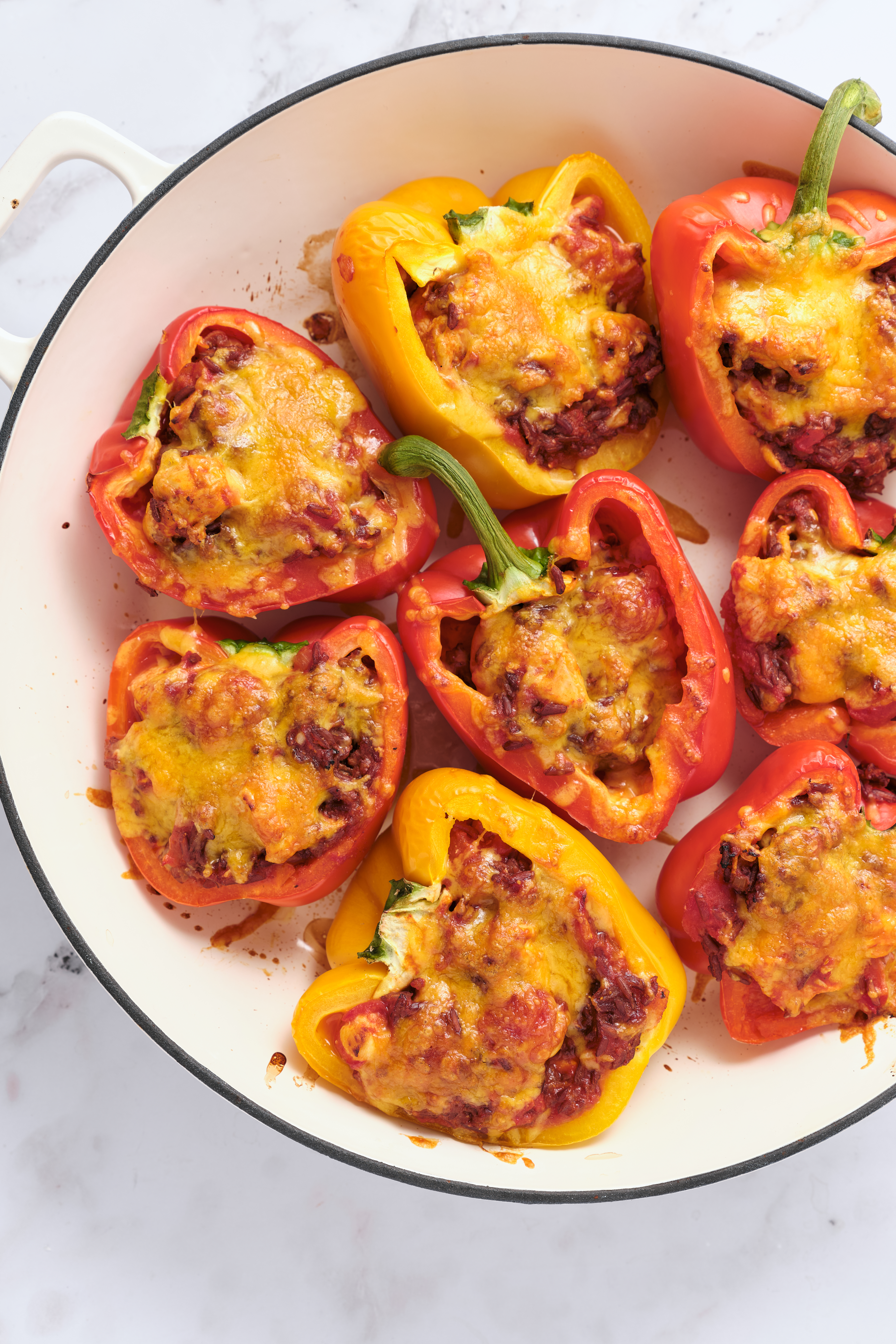 Chicken filled peppers - foodfaithfittness