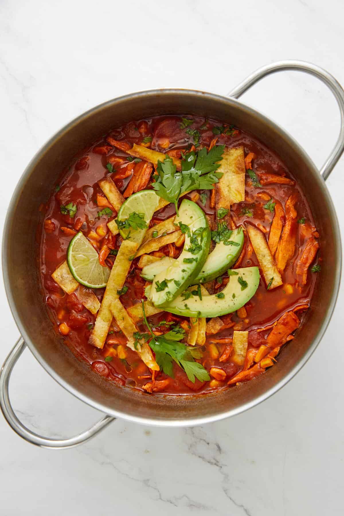 Chicken Tortilla Soup - foodfaithfitness