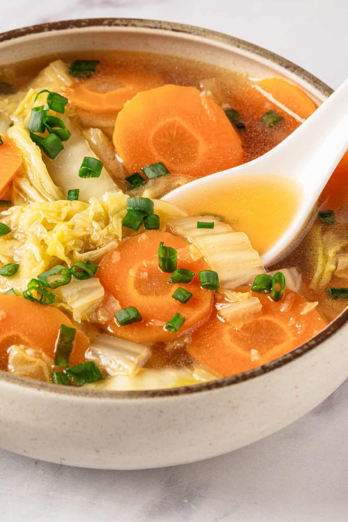 Chinese Cabbage Soup - foodfaithfitness