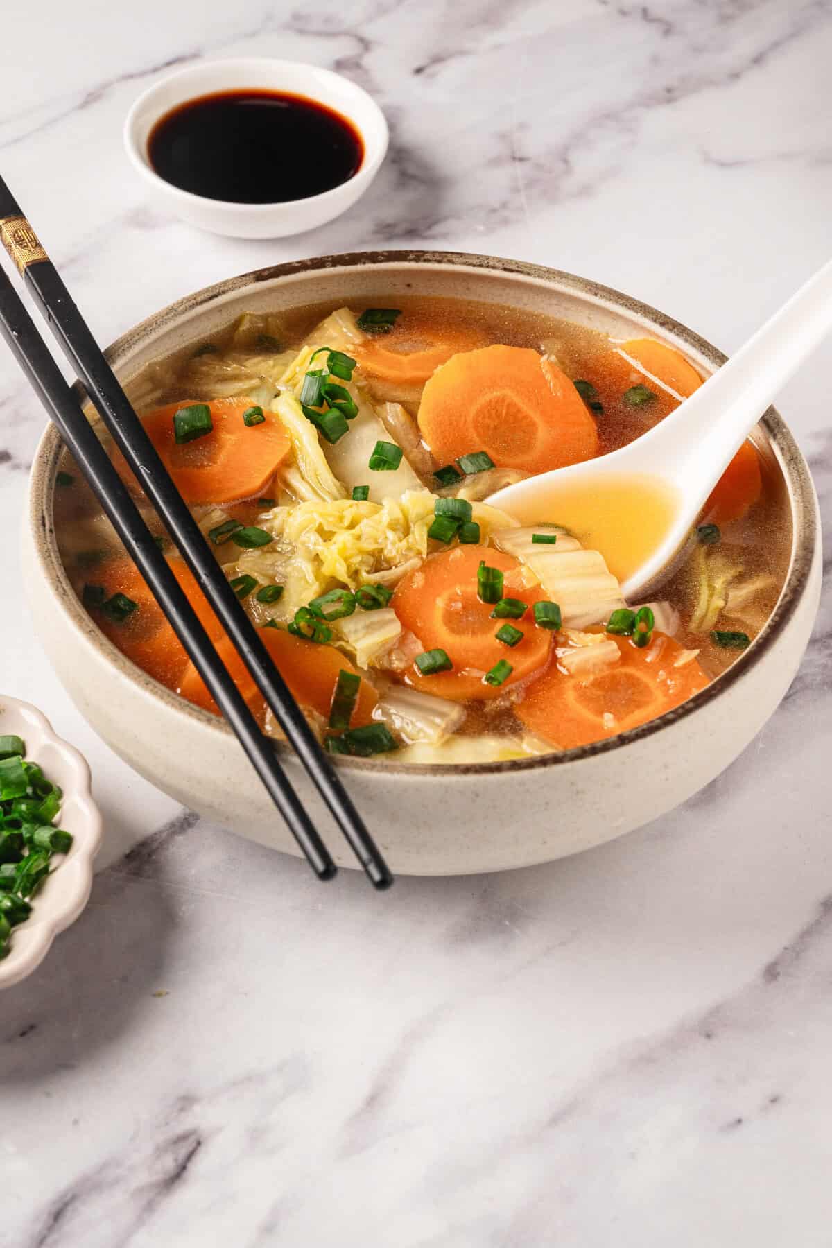 Chinese Cabbage Soup - foodfaithfitness
