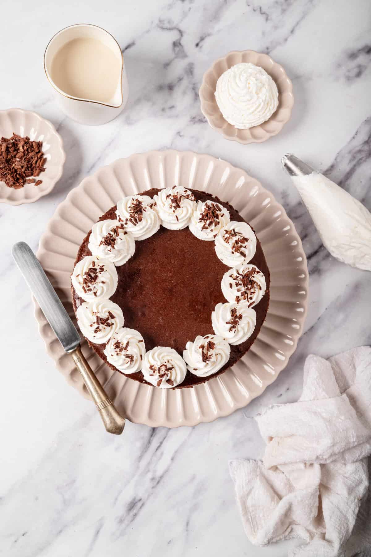 Chocolate Cheesecake Recipe - foodfaithfitness