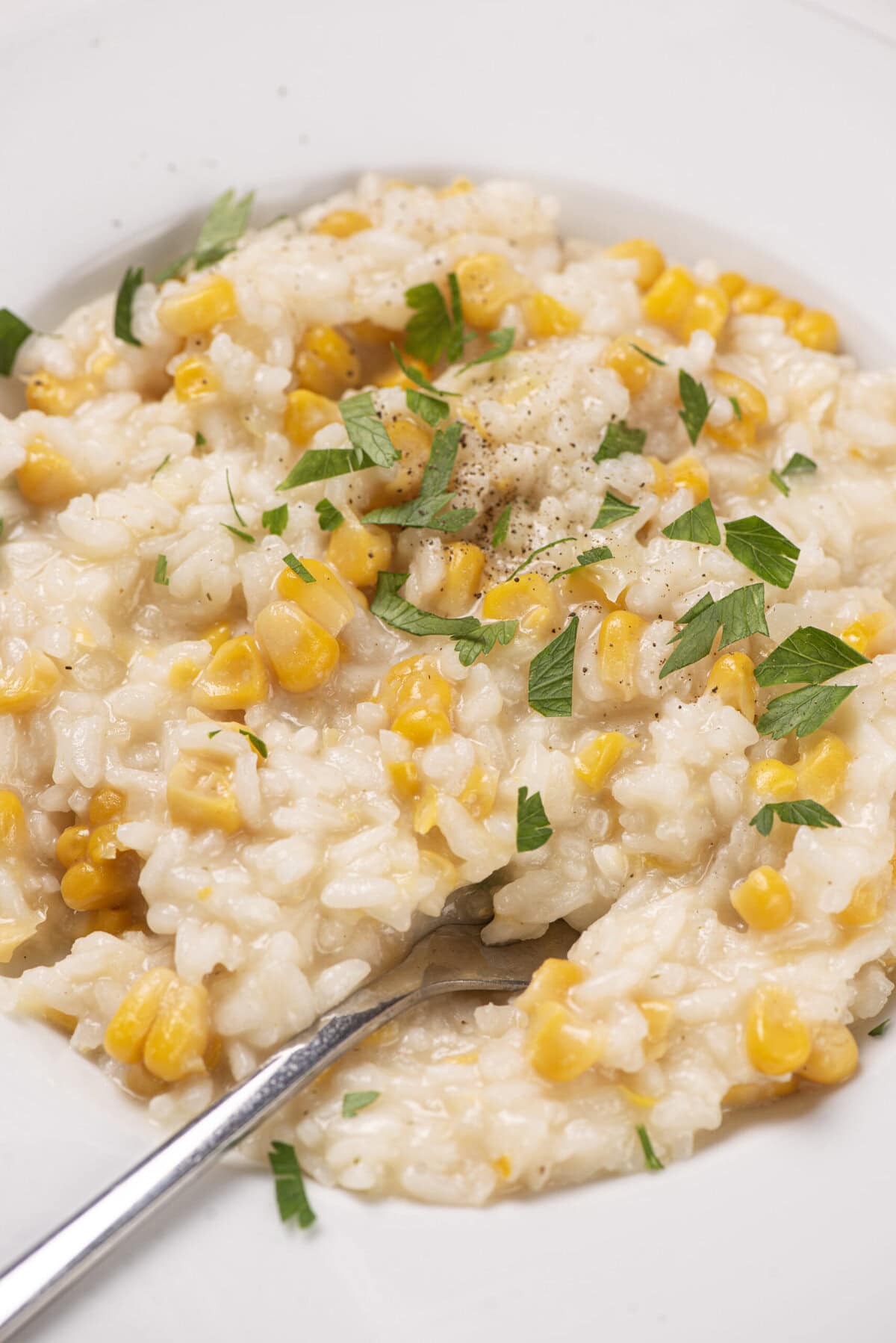 Corn Risotto - foodfaithfitness