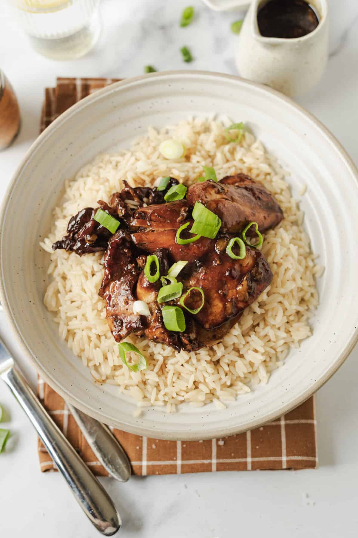 Crock-Pot Bourbon Chicken - foodfaithfitness