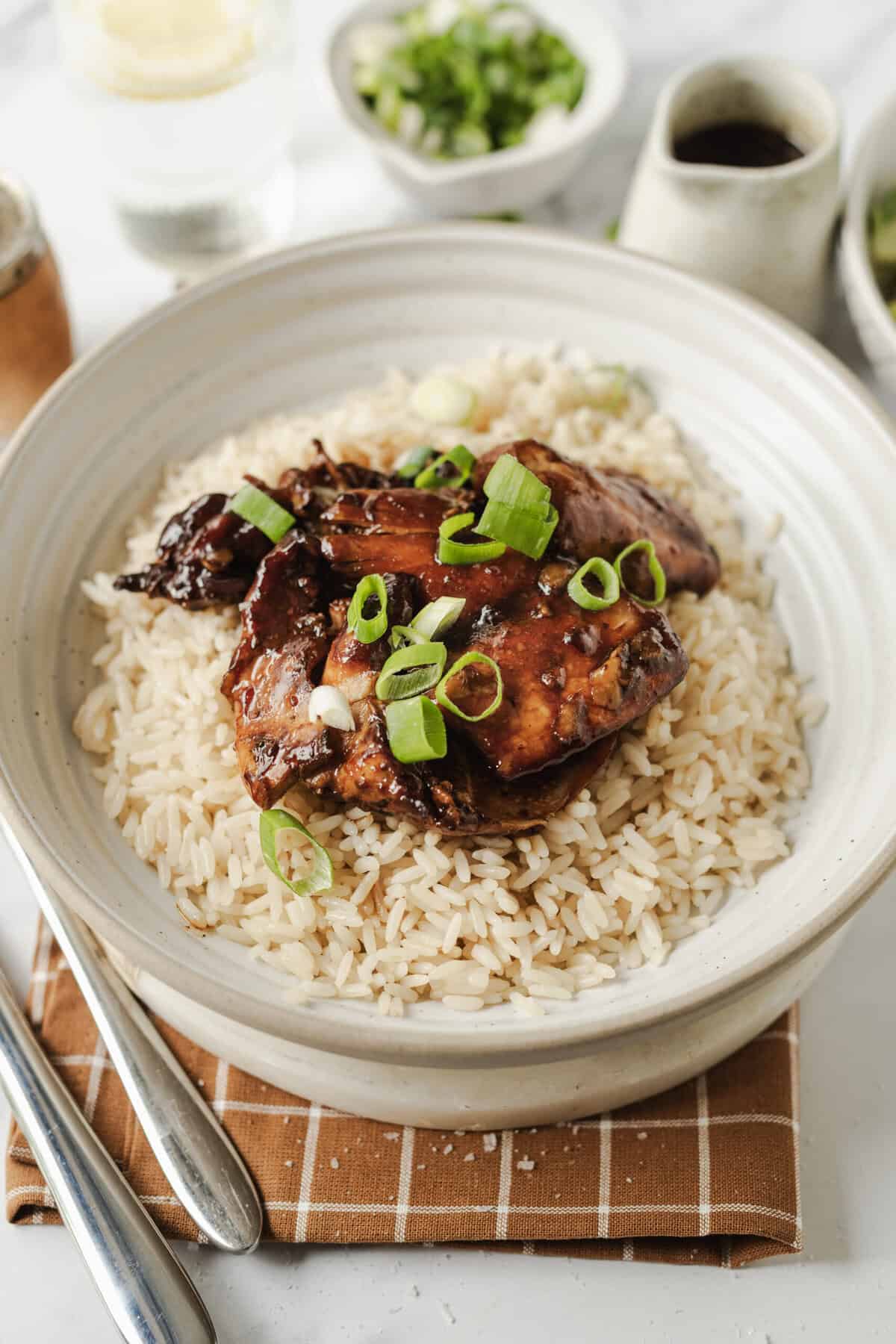 Crock-Pot Bourbon Chicken - foodfaithfitness