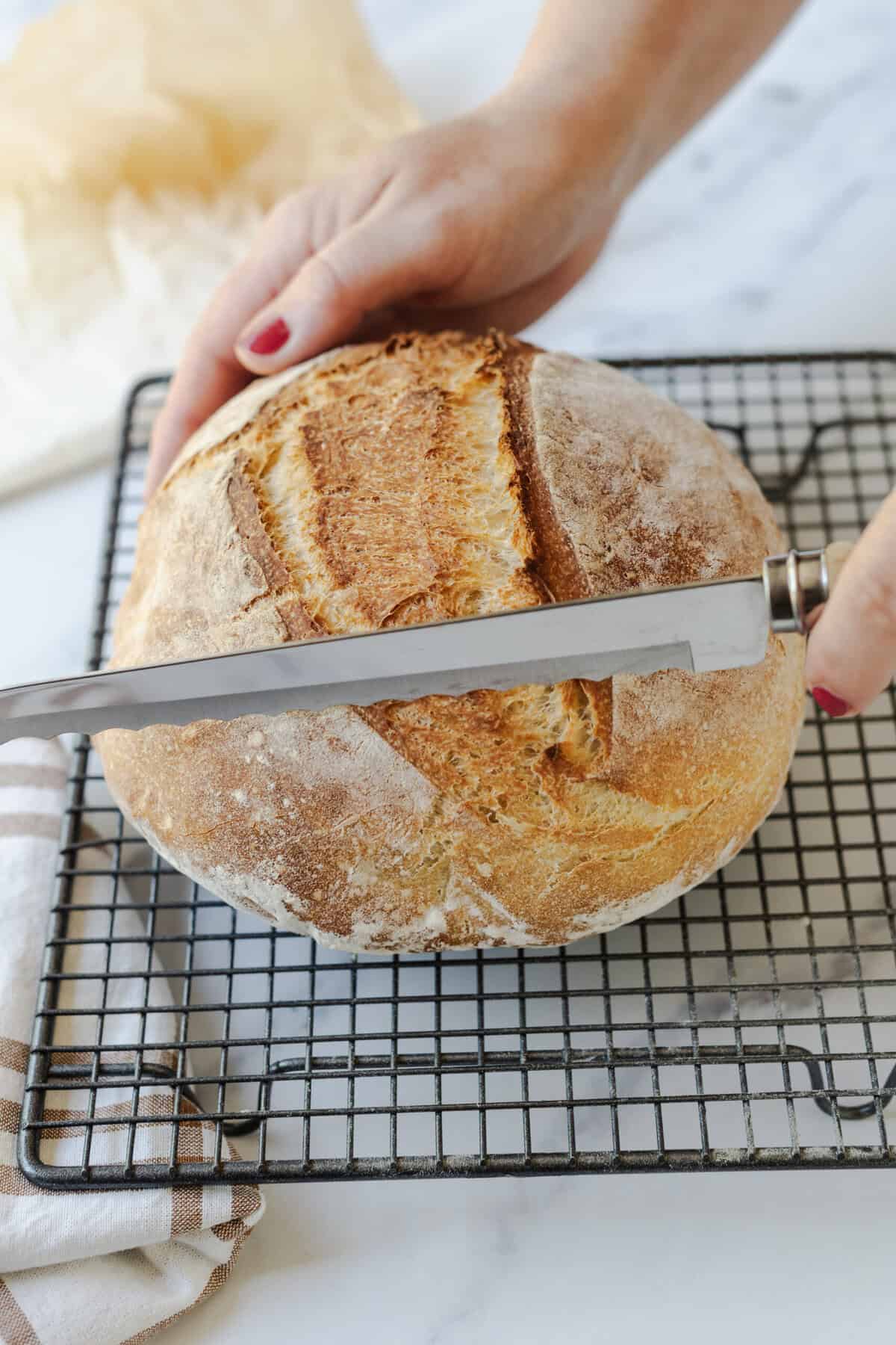 Dutch Oven Bread - foodfaithfitness