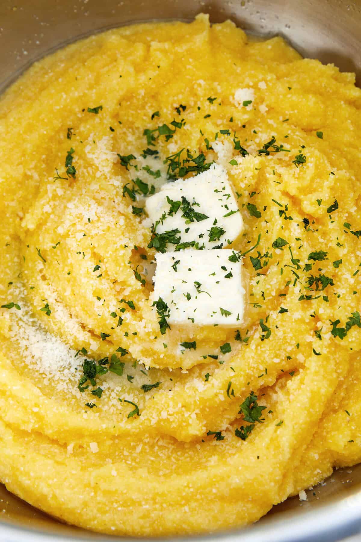 Instant Pot Polenta - foodfaithfitness