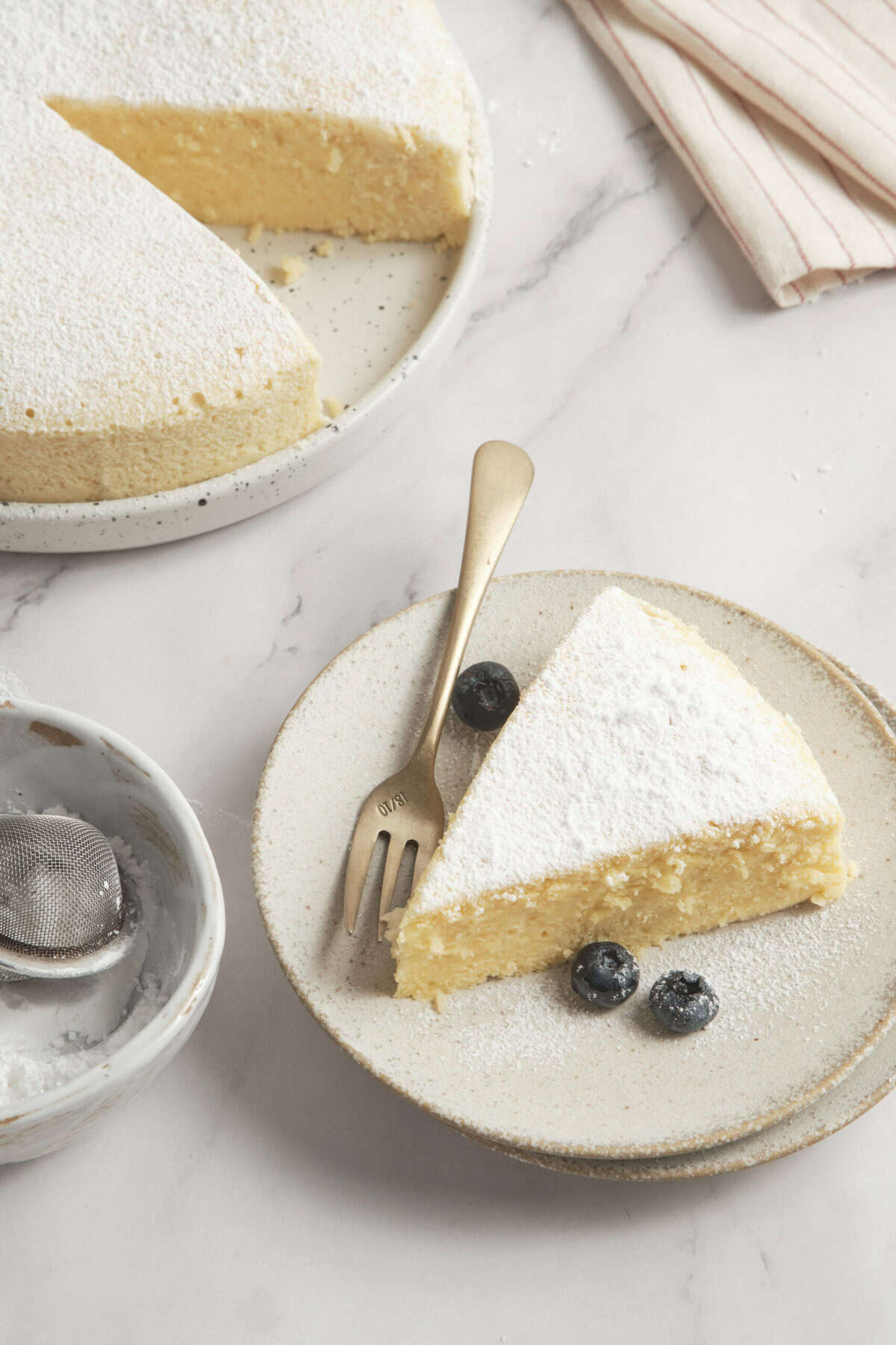 Japanese Cheesecake - foodfaithfitness