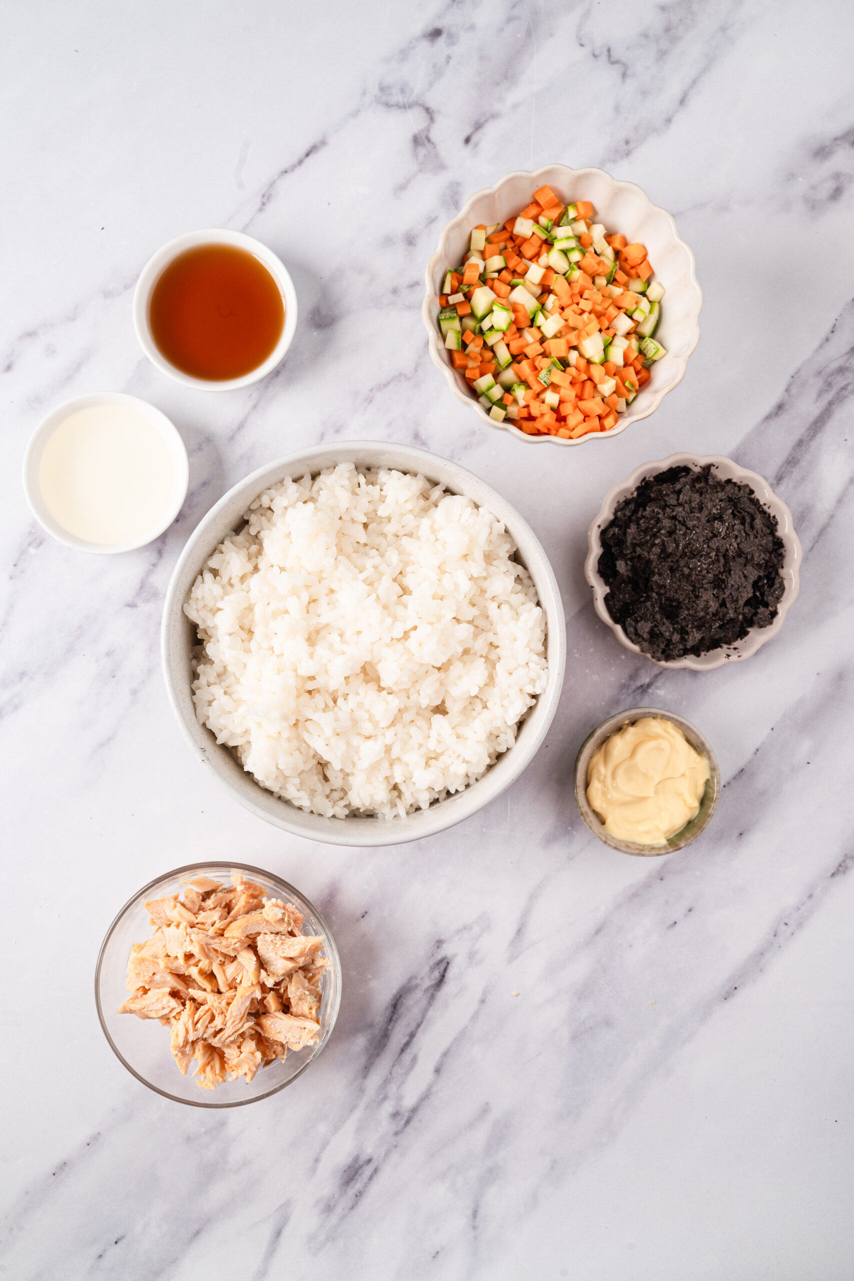 Jumeokbap (Korean Rice Balls) - foodfaithfitness