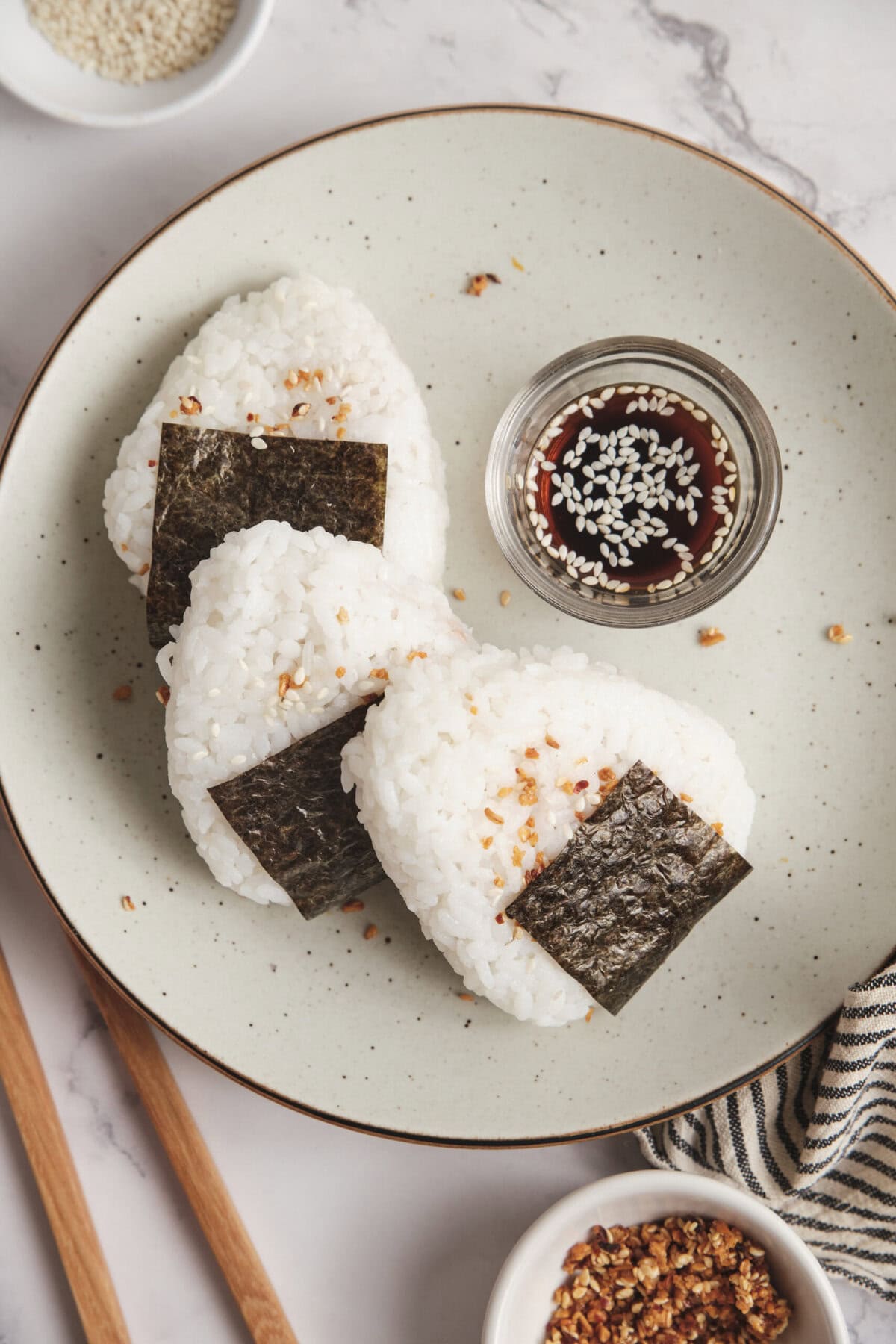 Recipe onigiri - foodfaithfittness