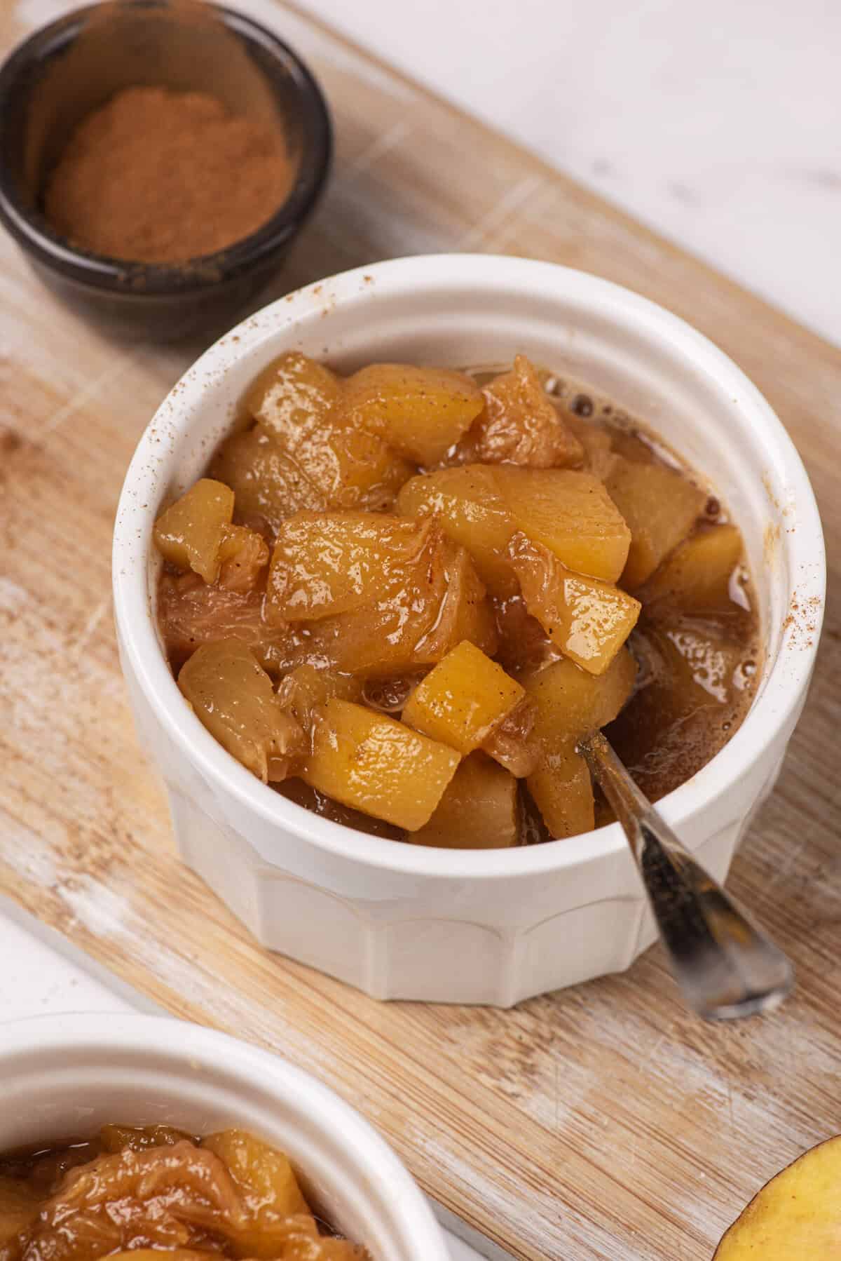 Peach Compote - foodfaithfitness