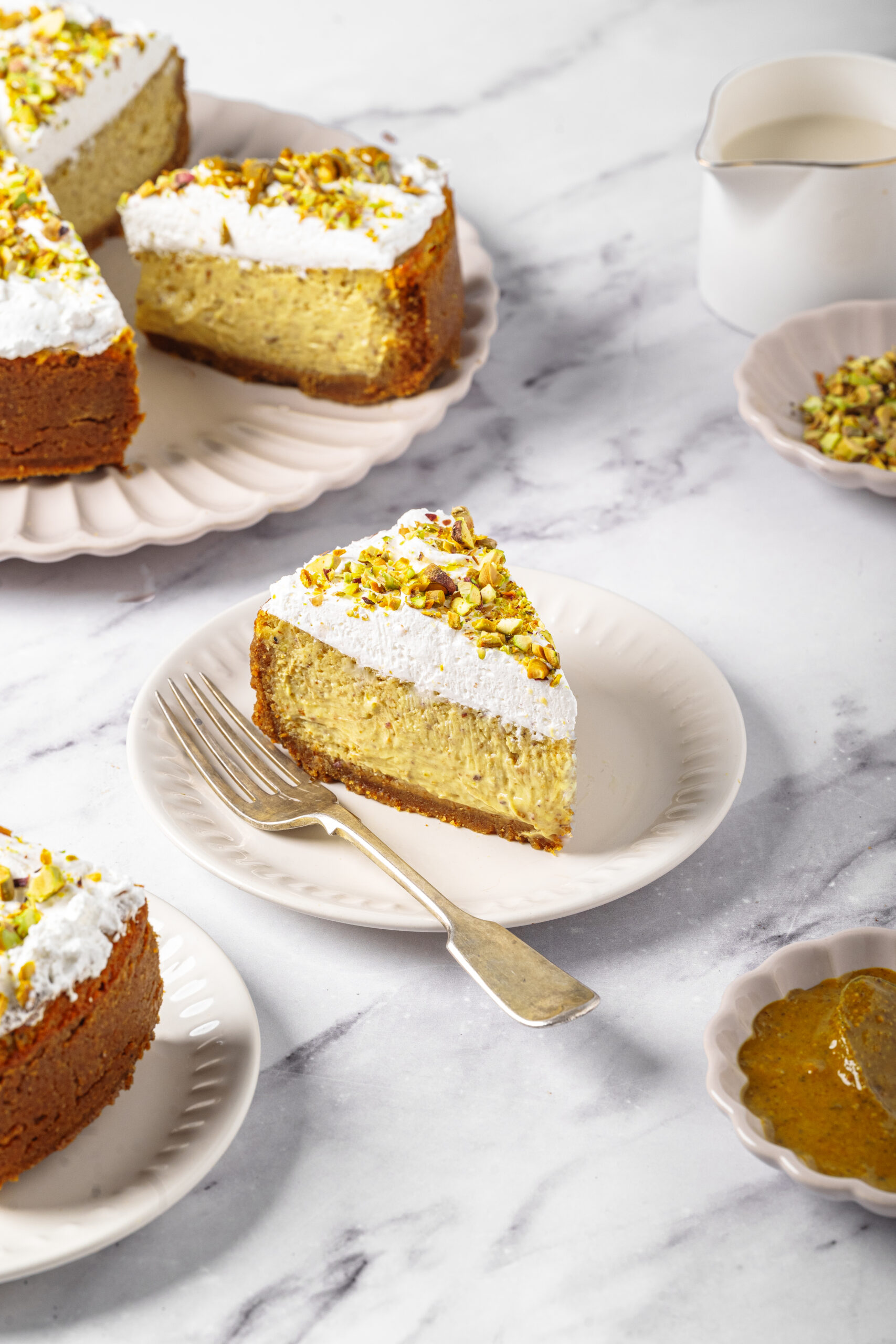 Pistachio Cheesecake - foodfaithfitness