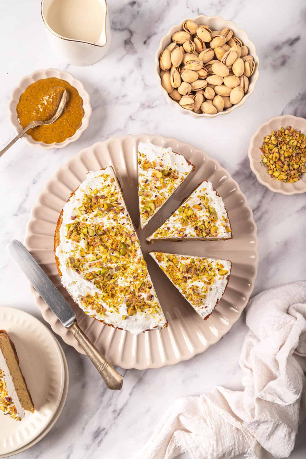 Pistachio Cheesecake - foodfaithfitness
