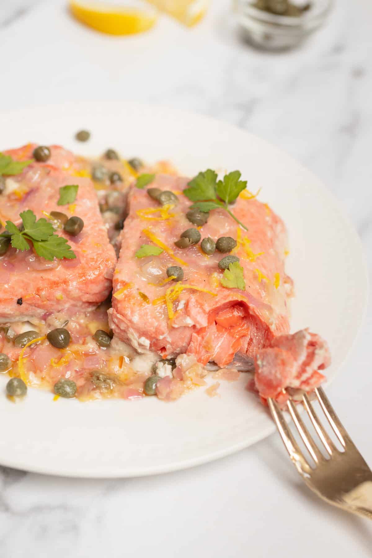 Salmon Meuniere - foodfaithfitness