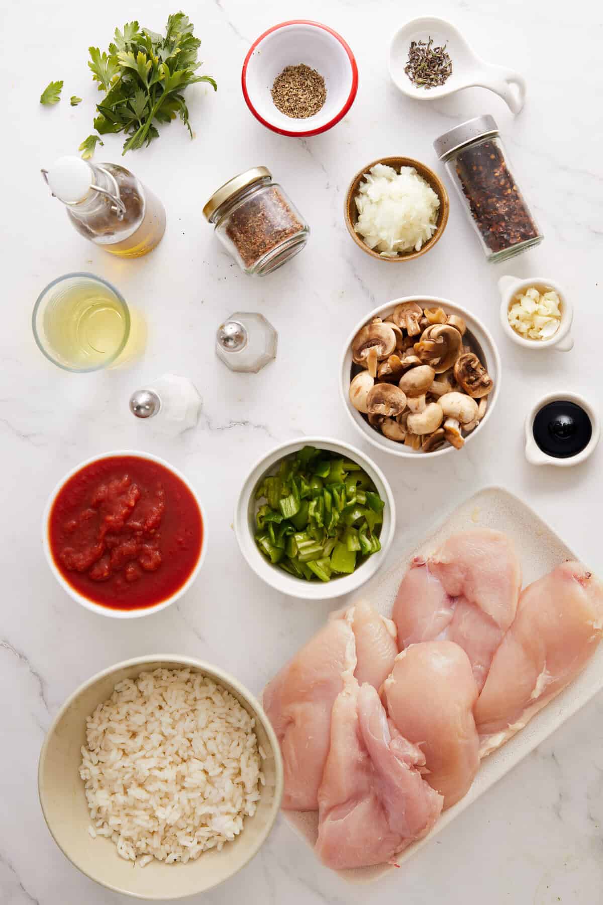 Slow Cooker Chicken Cacciatore - foodfaithfitness