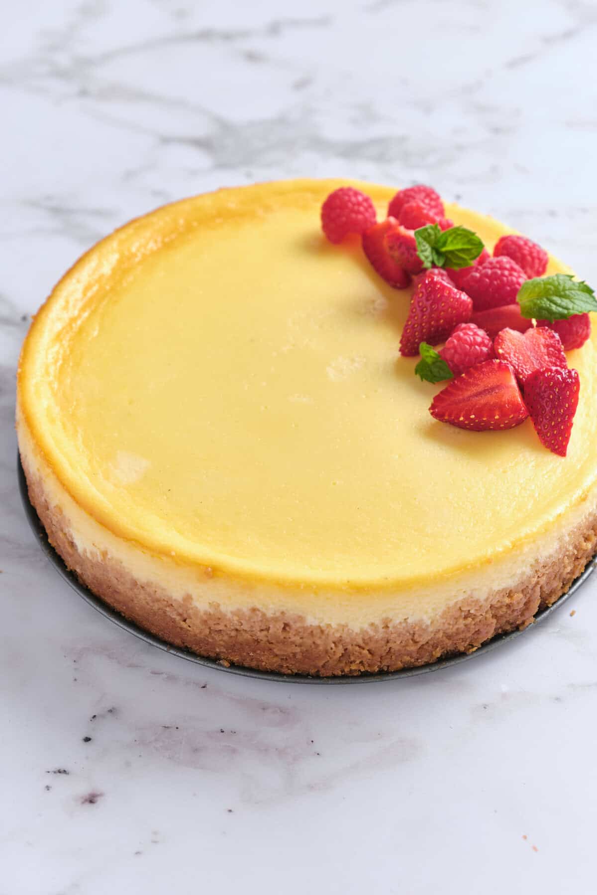 Sour Cream Cheesecake - foodfaithfitness