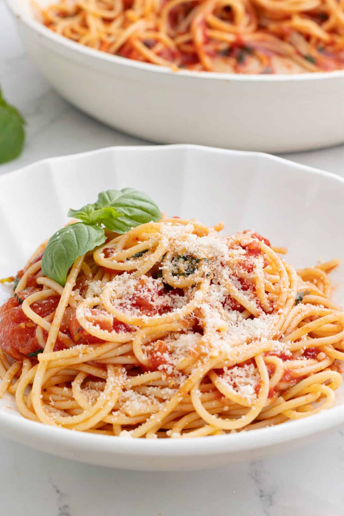 Spaghetti Pomodoro - foodfaithfitness