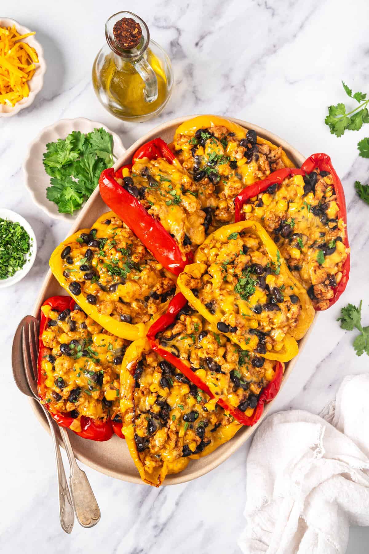 Taco Stuffed Peppers - foodfaithfitness