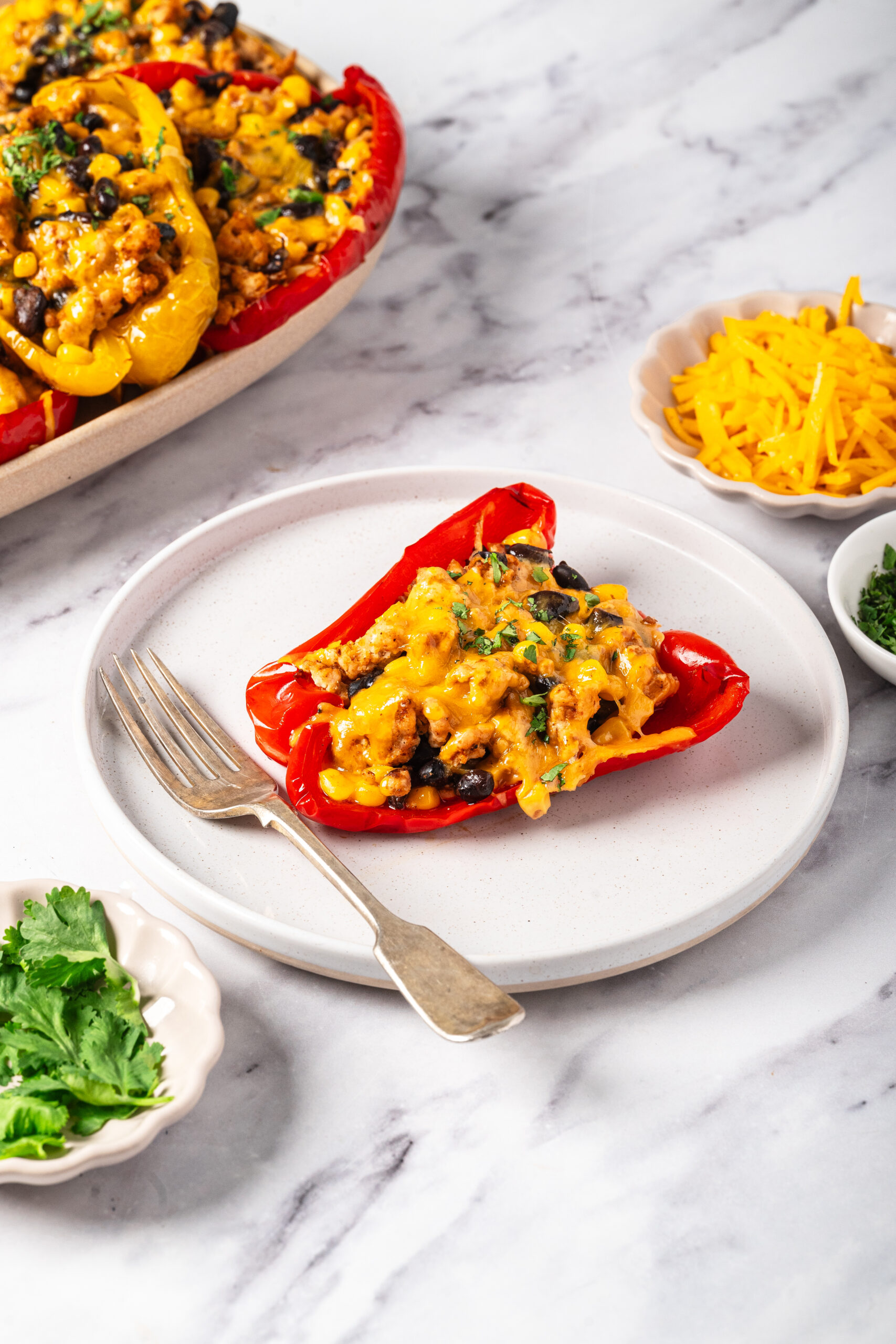 Taco Stuffed Peppers - foodfaithfitness