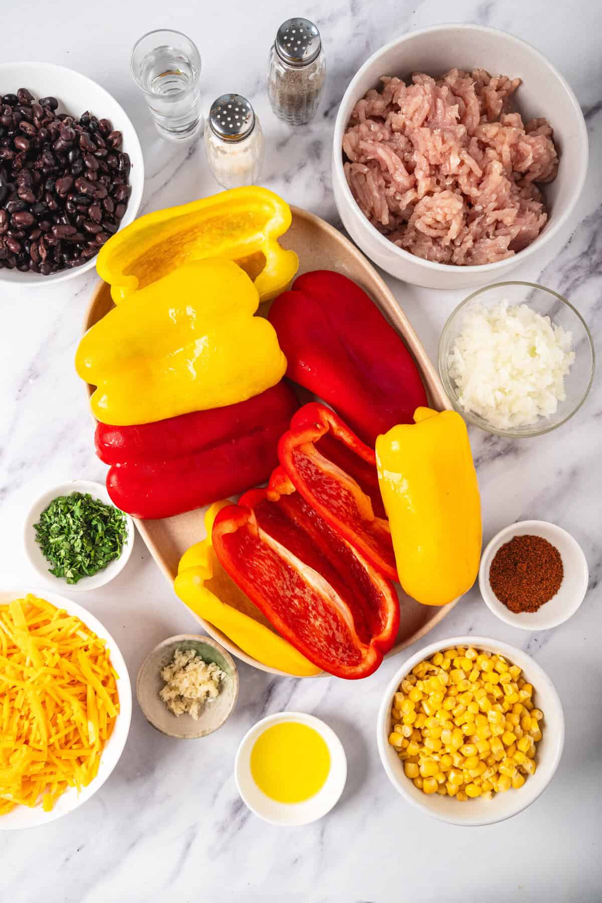 Taco Stuffed Peppers - foodfaithfitness