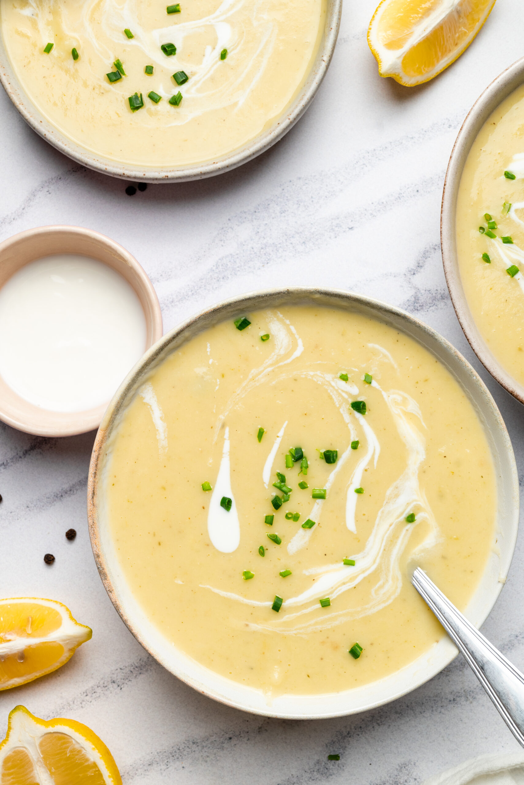 Vegan Potato Leek Soup - foodfaithfitness