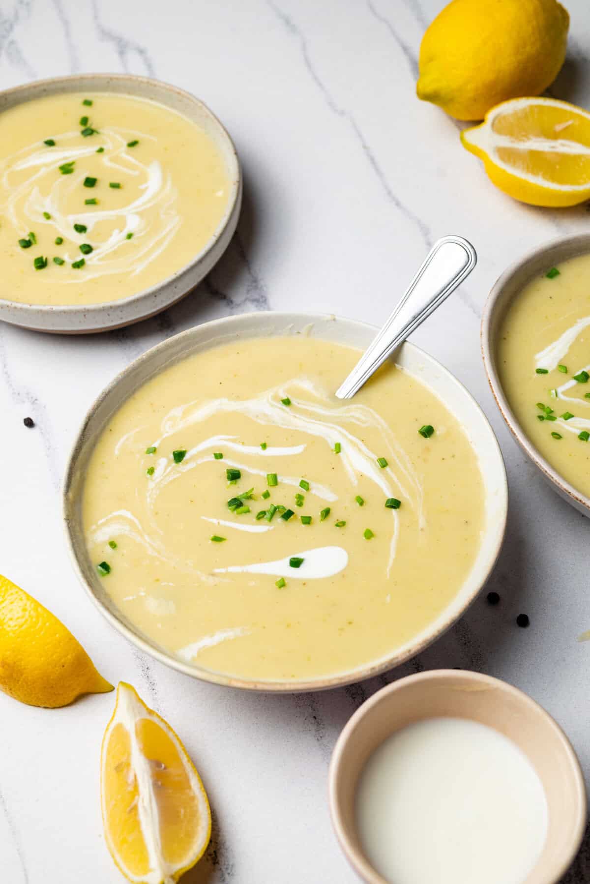 Vegan Potato Leek Soup - foodfaithfitness