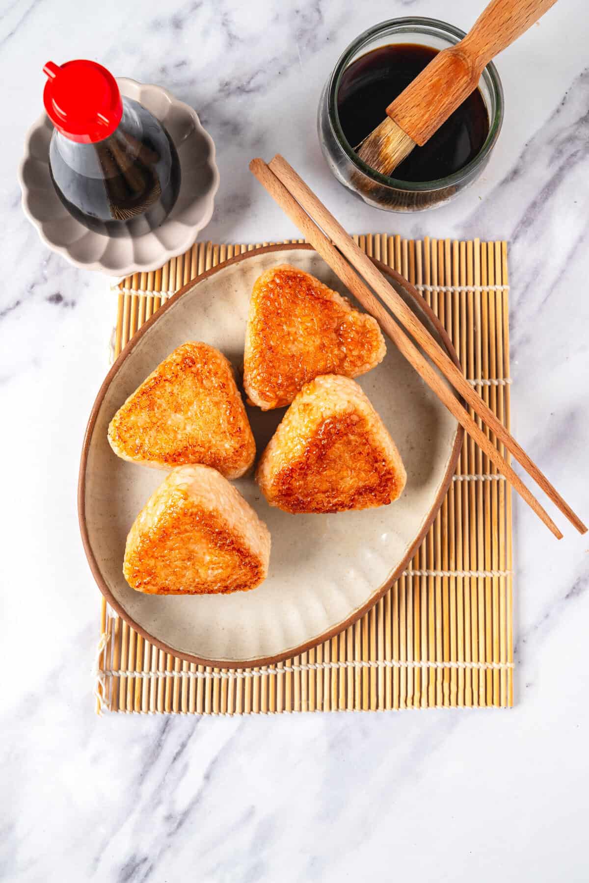 Yaki Onigiri Recipe - foodfaithfitness