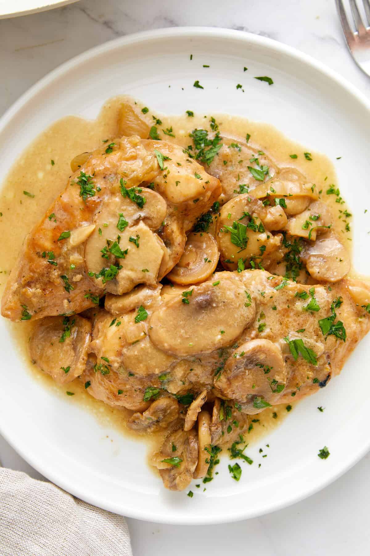 Chicken Marsala - foodfaithfitness