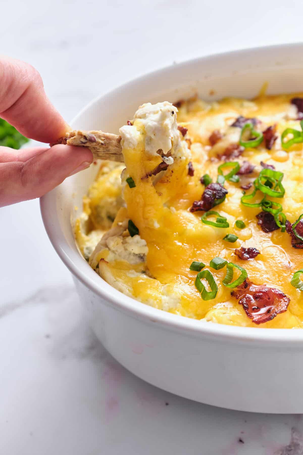 Crack Chicken Dip - foodfaithfitness