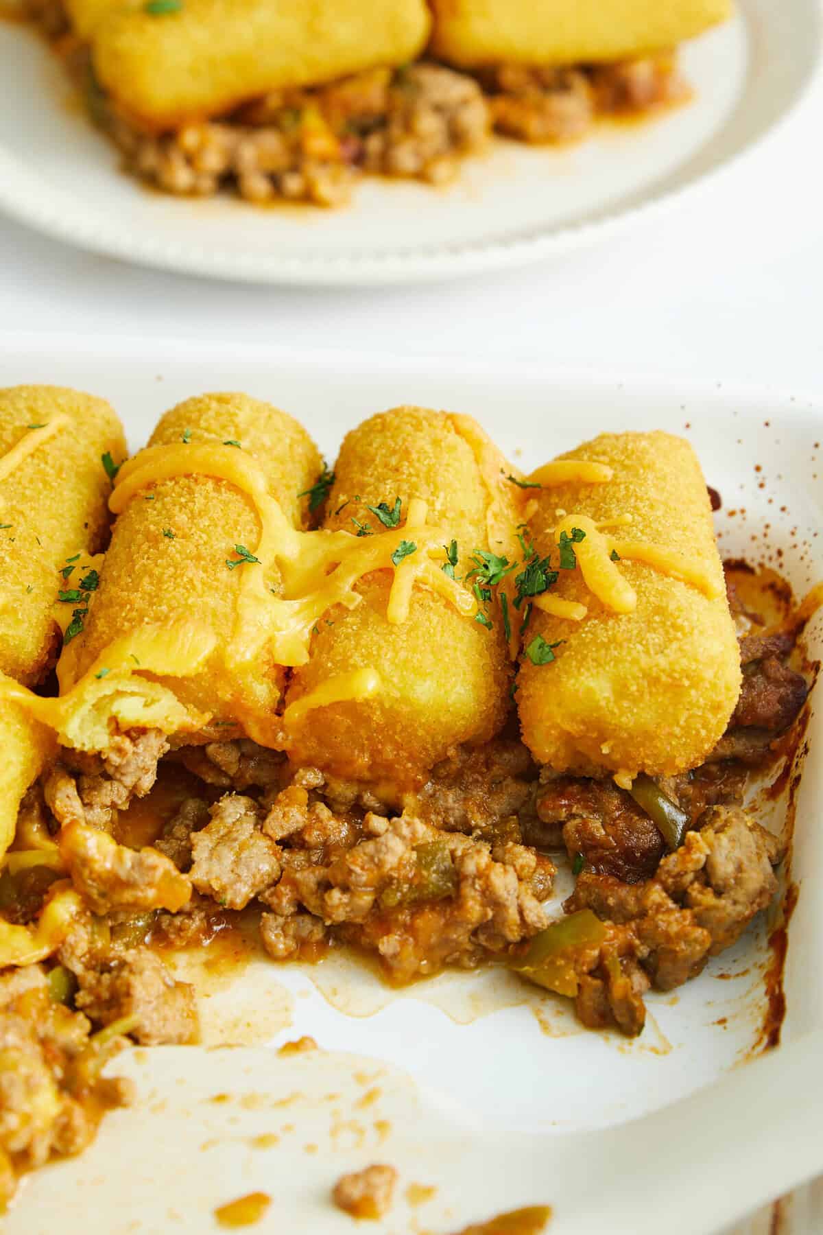 Sloppy Joe Casserole - foodfaithfitness